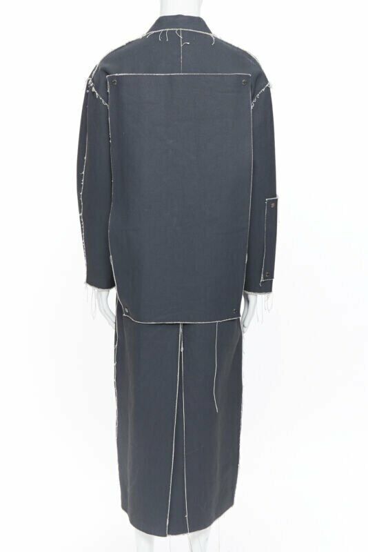 Off-white Canvas coat - Detail 1