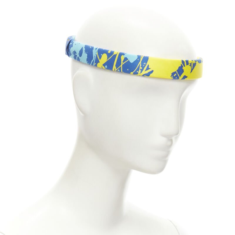 Hermès Silk Blue Headband