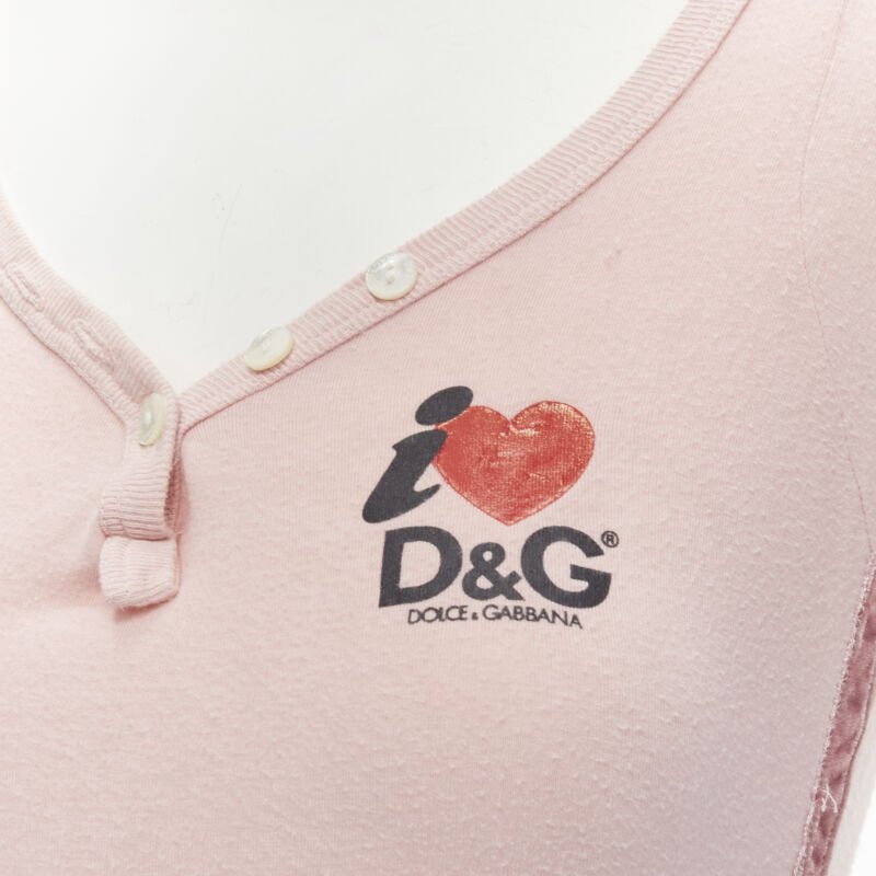 D&g Velvet Logo T-Shirt - Back view