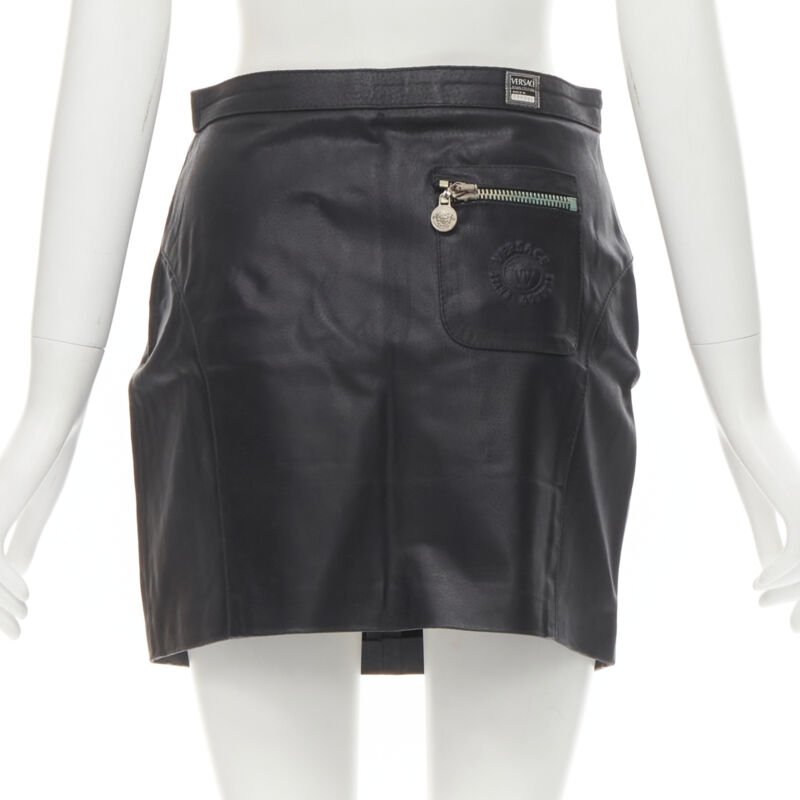 Versace Jeans Couture Medusa Zip Skirt - Side view
