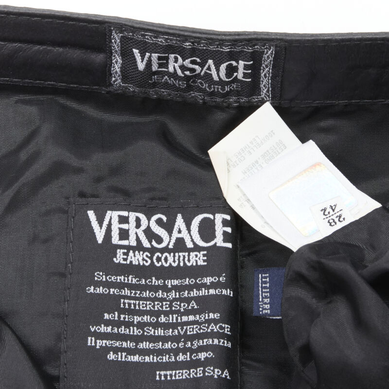 Versace Jeans Couture Medusa Zip Skirt - Image 10