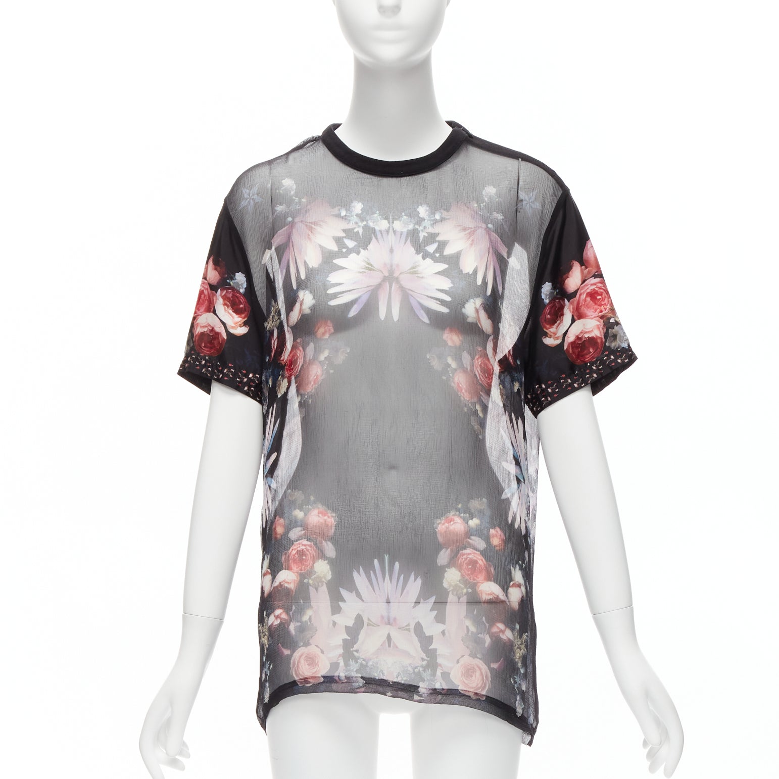 Givenchy Floral Goth T-Shirt