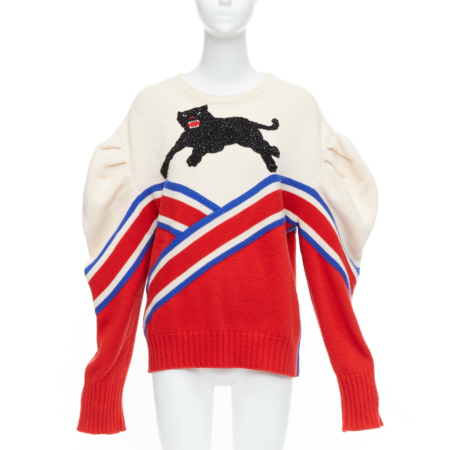 Gucci Crystal Panther Sweater