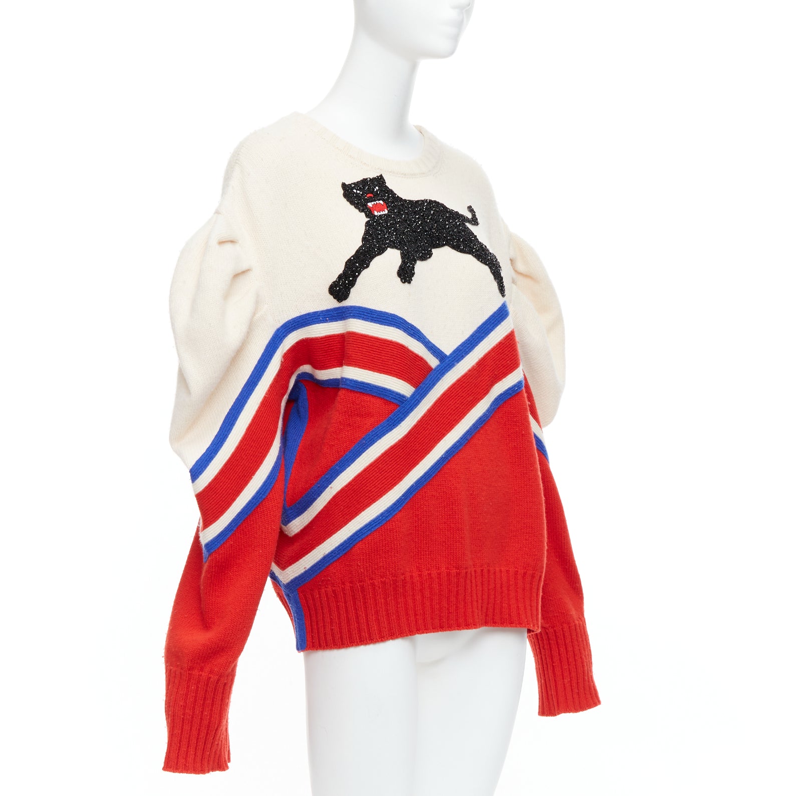 Gucci Crystal Panther Sweater - Image 6