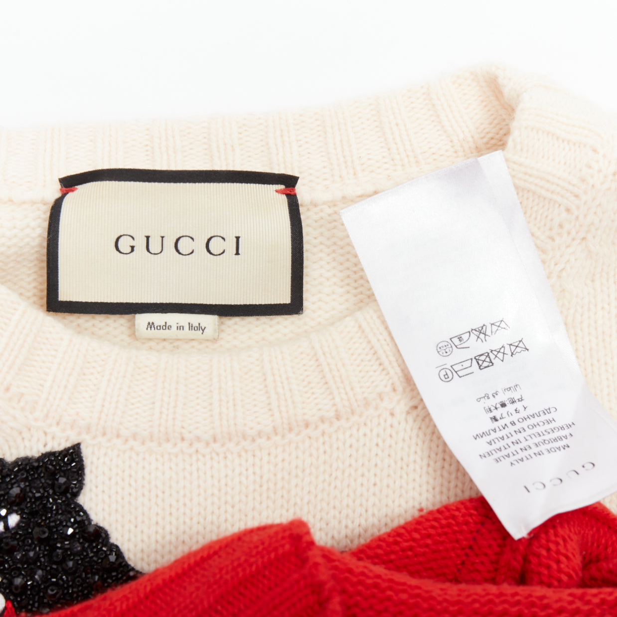 Gucci Crystal Panther Sweater - Image 11