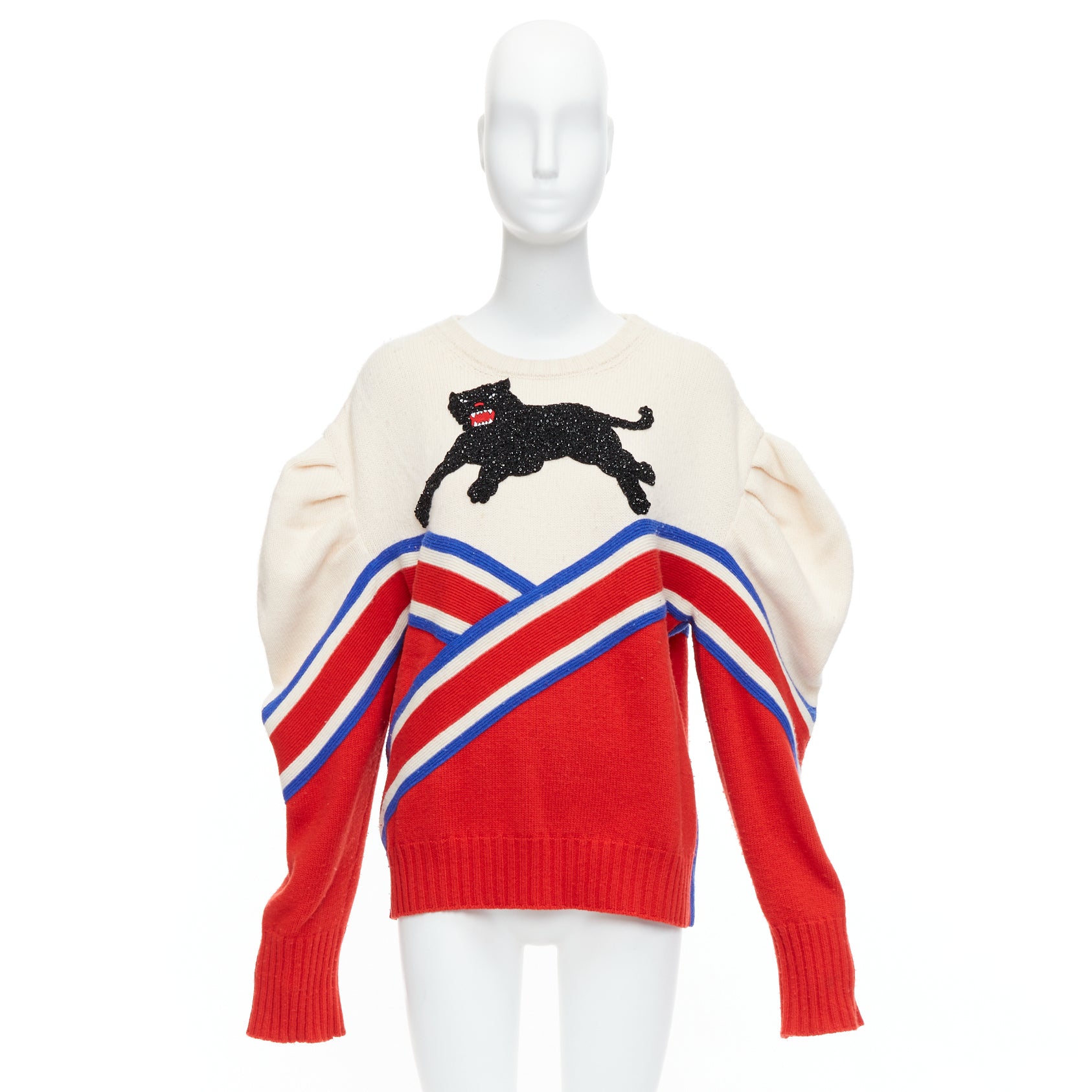 Gucci Crystal Panther Sweater - Image 12