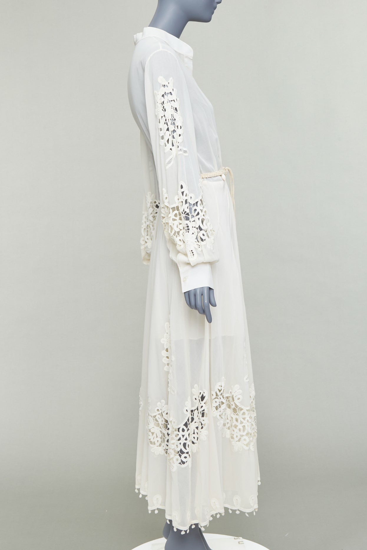 Oscar De La Renta Shell Belt Dress - 4