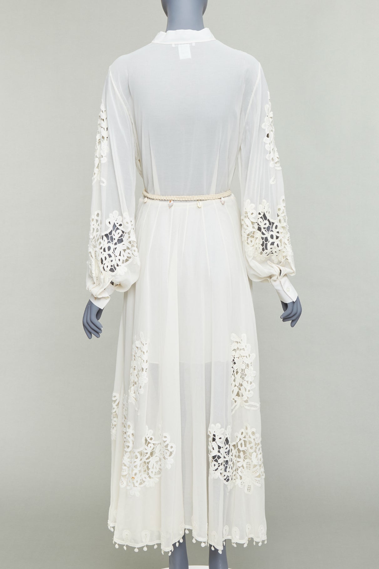 Oscar De La Renta Shell Belt Dress - Side view