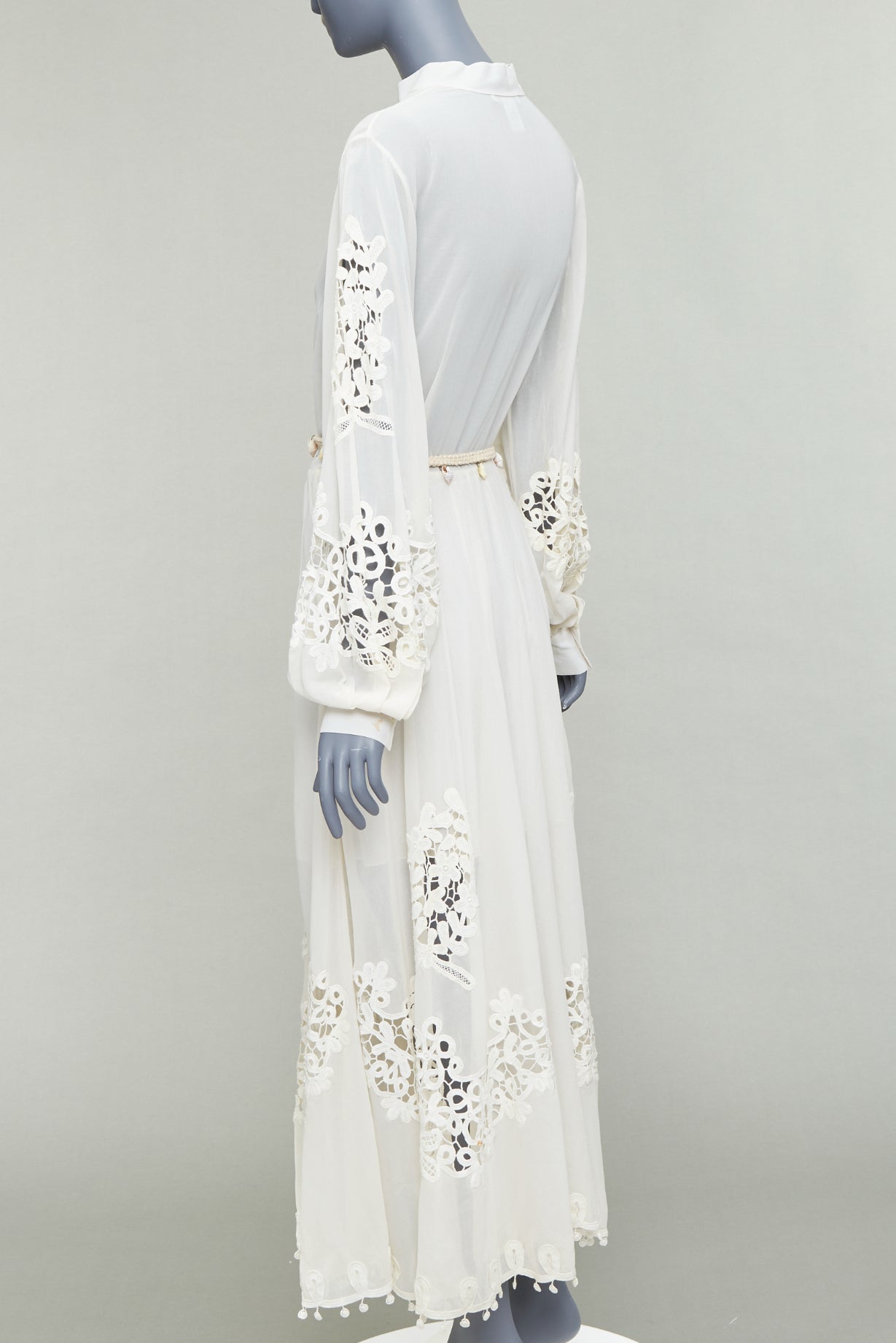 Oscar De La Renta Shell Belt Dress - Detail 1