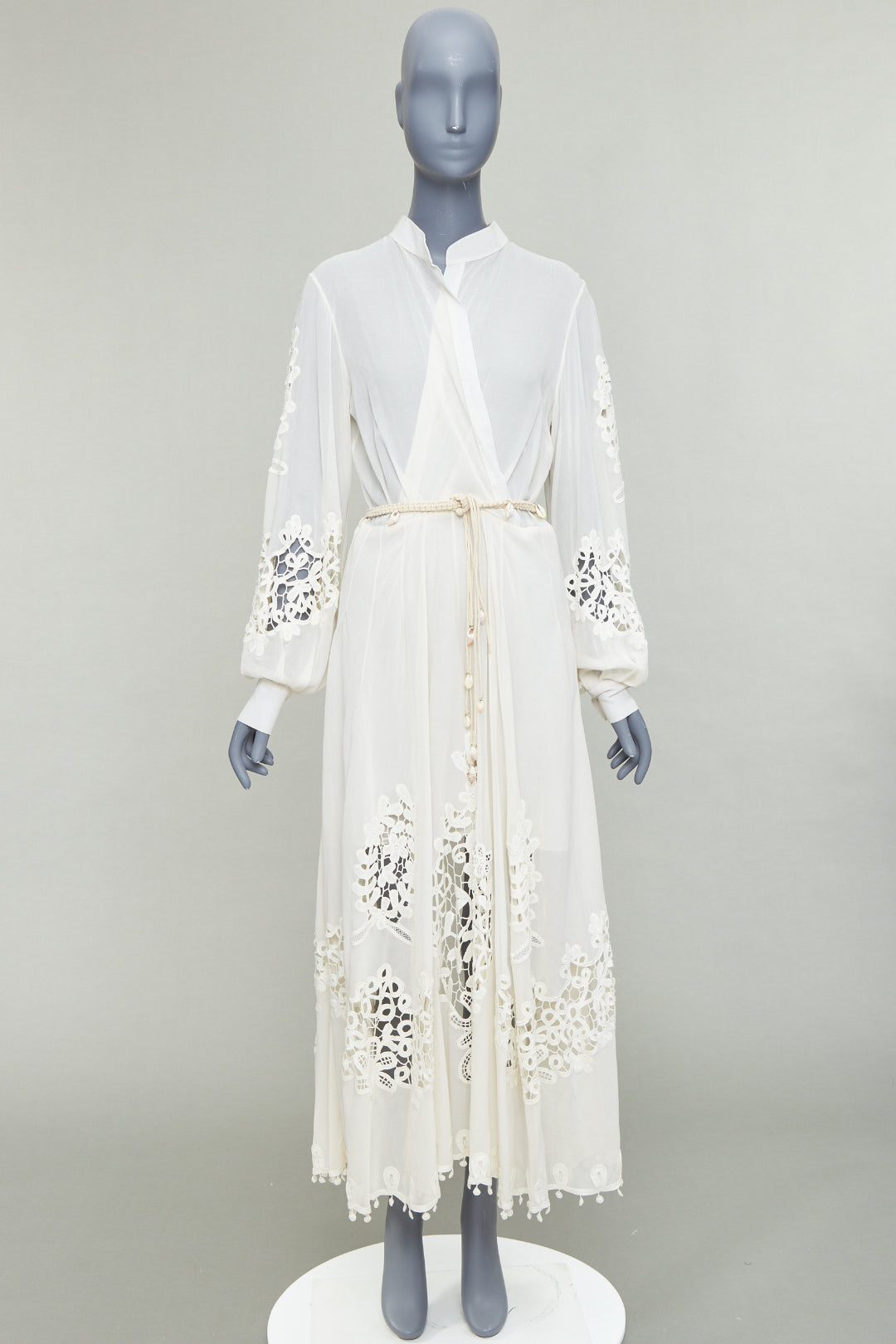 Oscar De La Renta Shell Belt Dress - Image 11