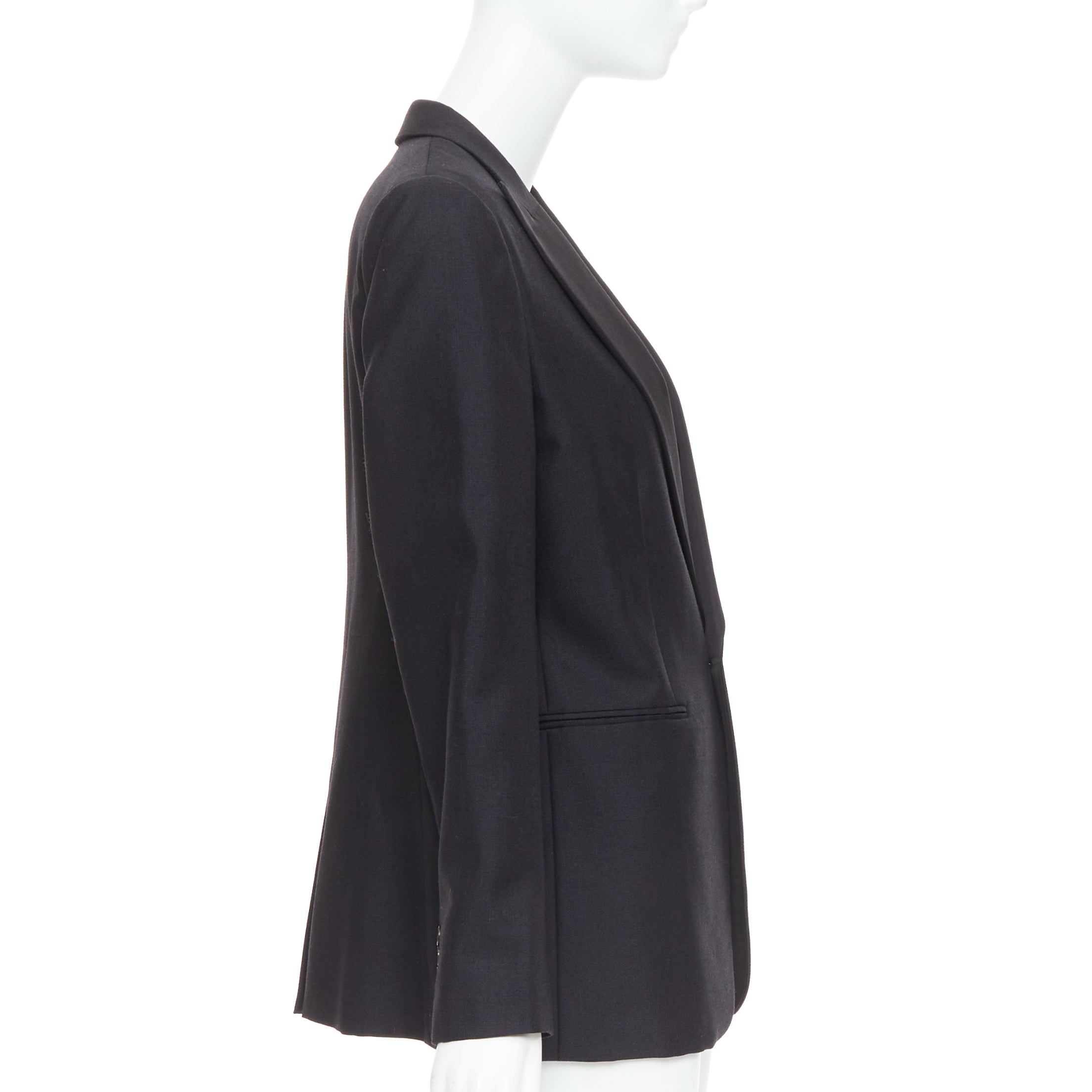 Dior Black Tuxedo Jacket - Side view