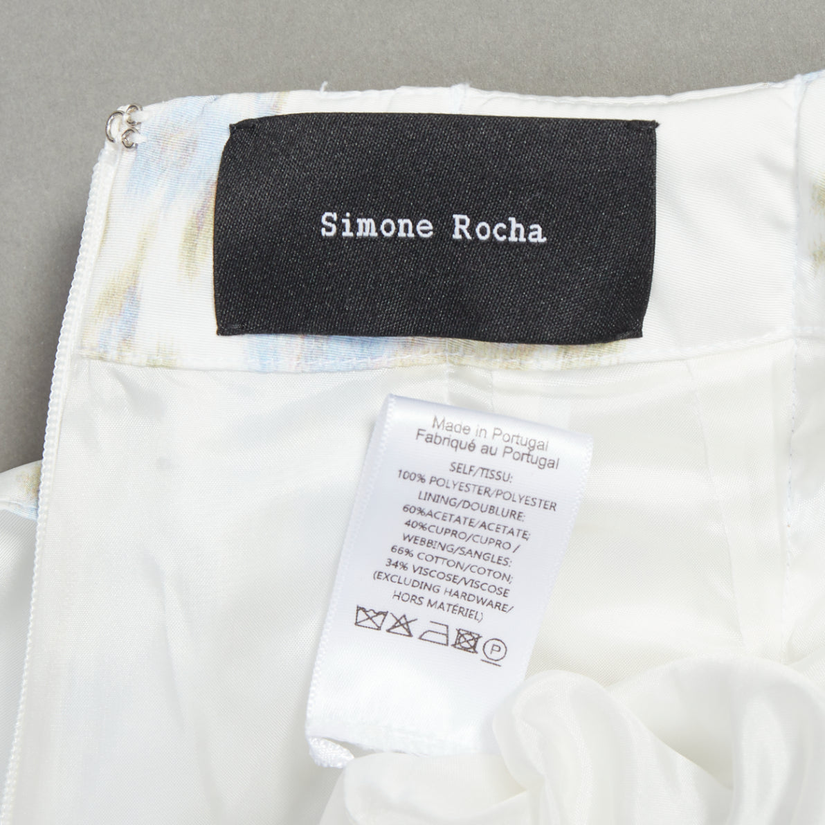 Simone Rocha Floral Ruched Skirt - Image 10