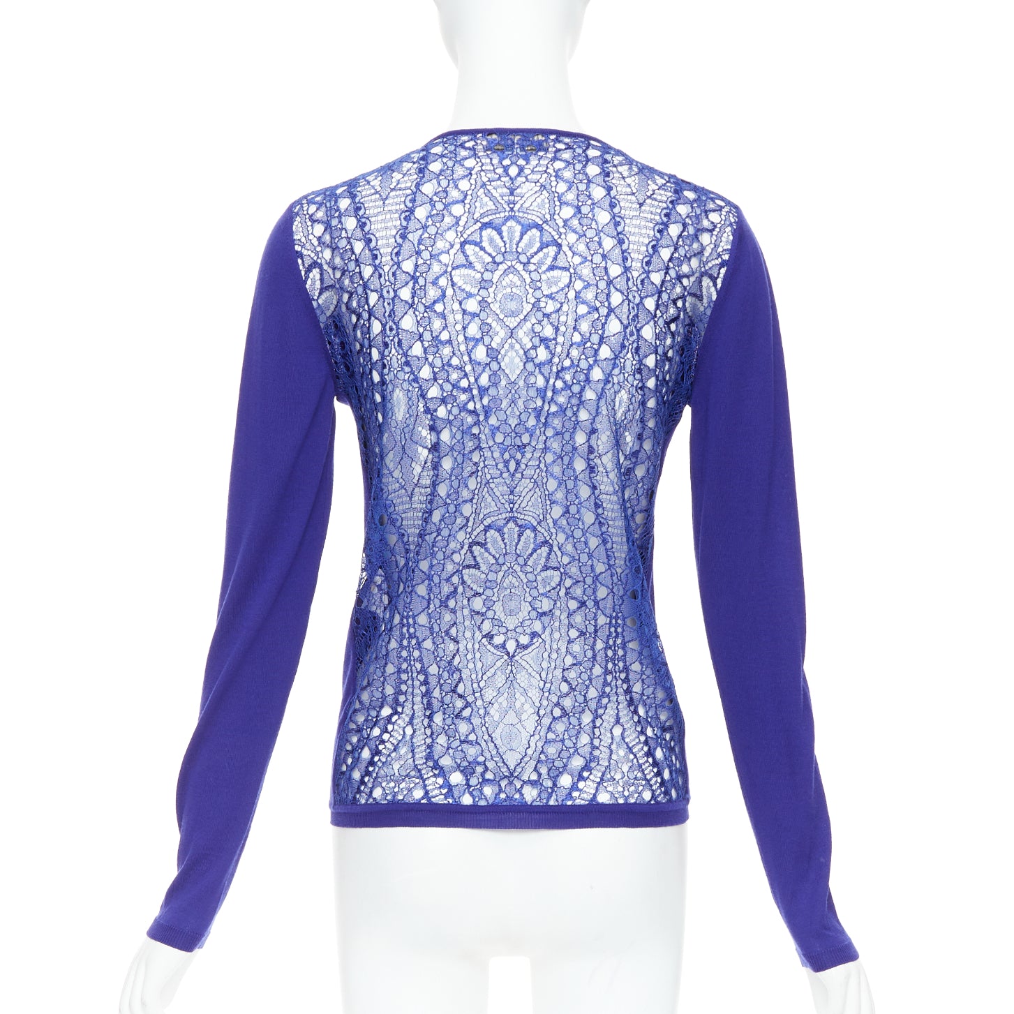 Emilio Pucci Floral Lace Cardigan