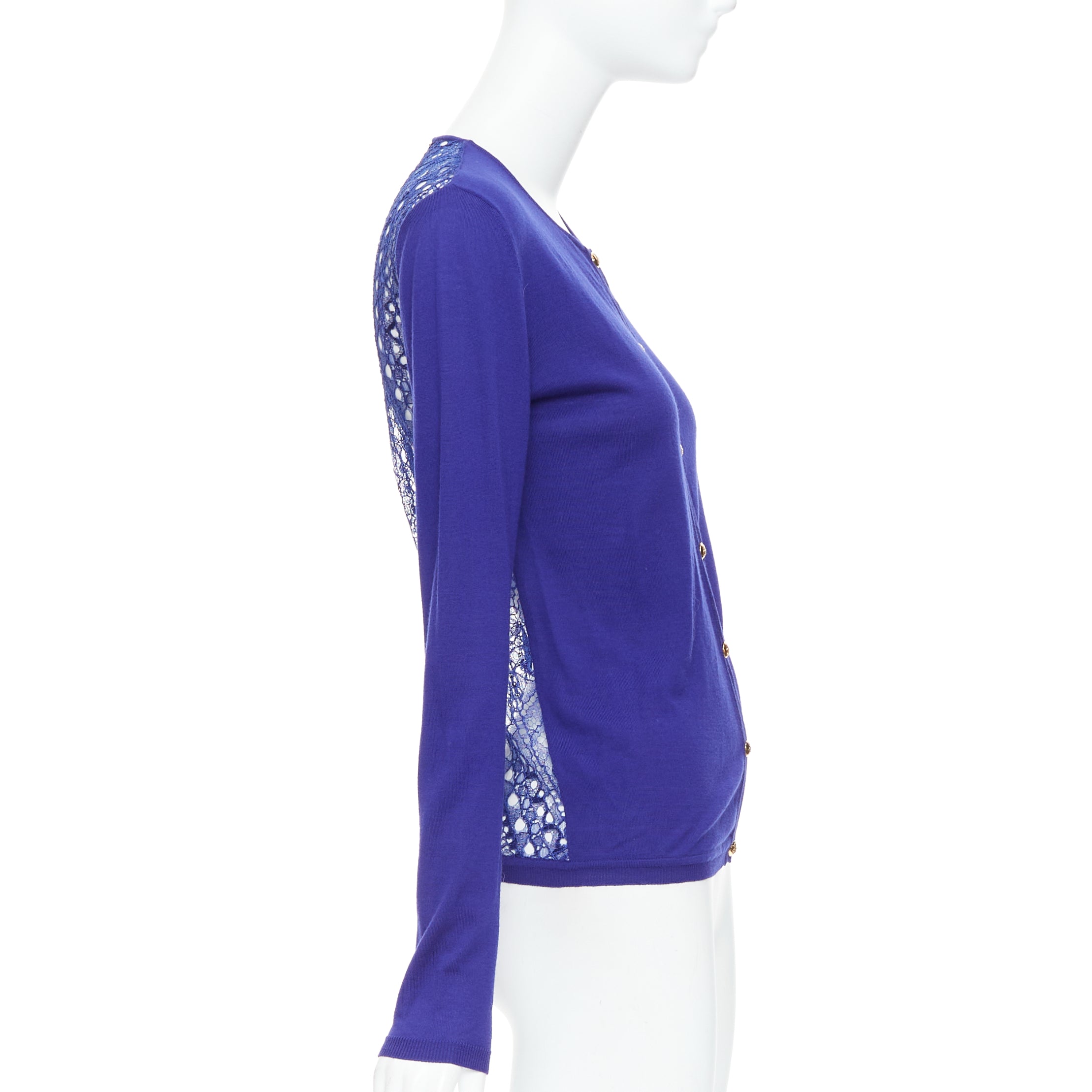Emilio Pucci Floral Lace Cardigan - Detail 1