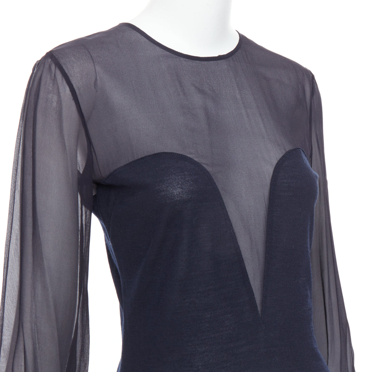 Emilio Pucci Silk Contour Blouse - Back view