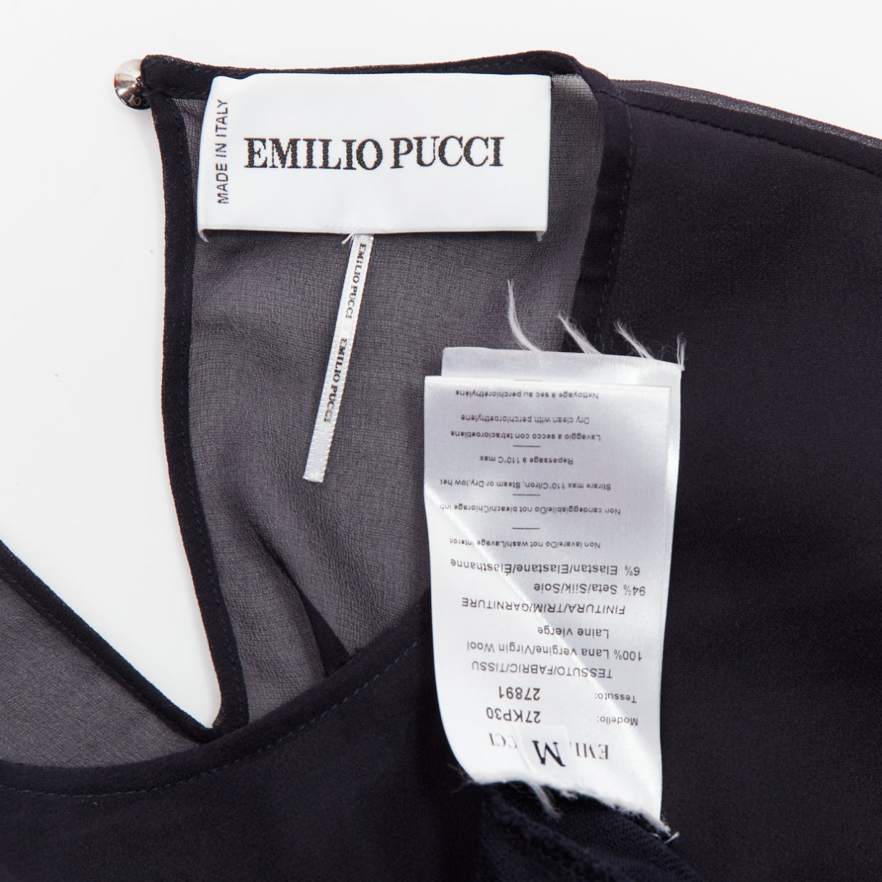 Emilio Pucci Silk Contour Blouse - Image 10