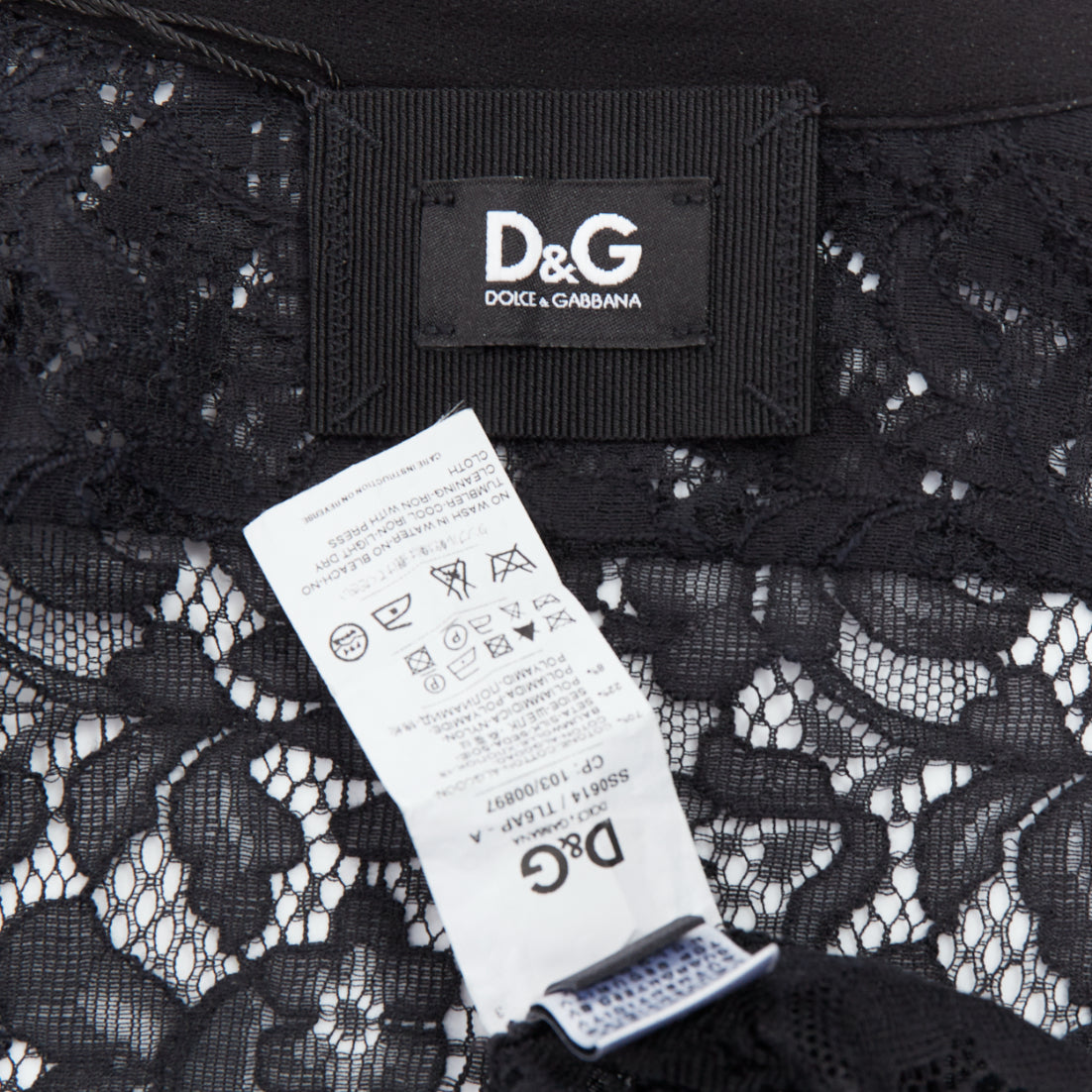 D&g Floral Lace Shirt - Image 10