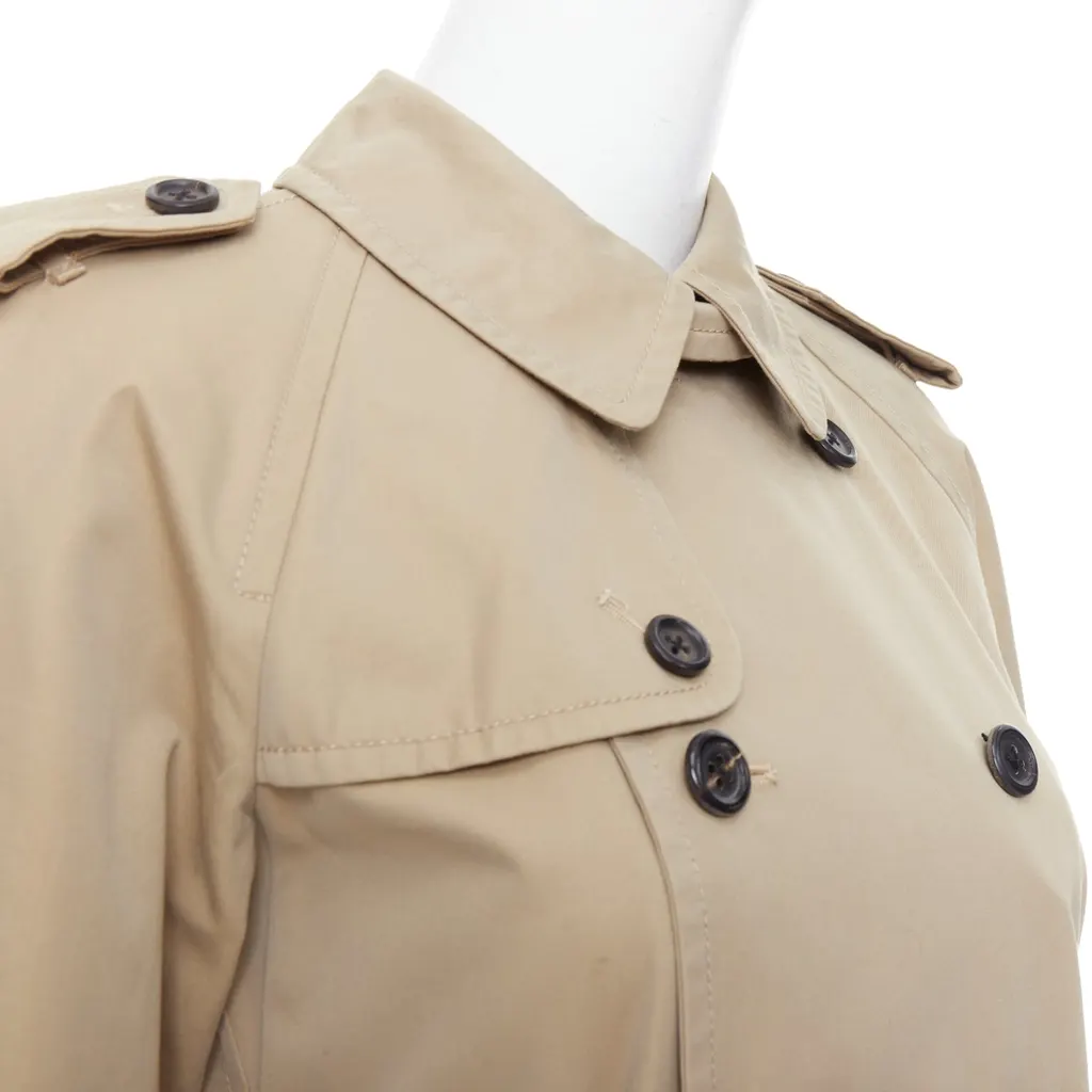 Marc Jacobs Beige Trench Coat Beige Cotton Very good - Back View