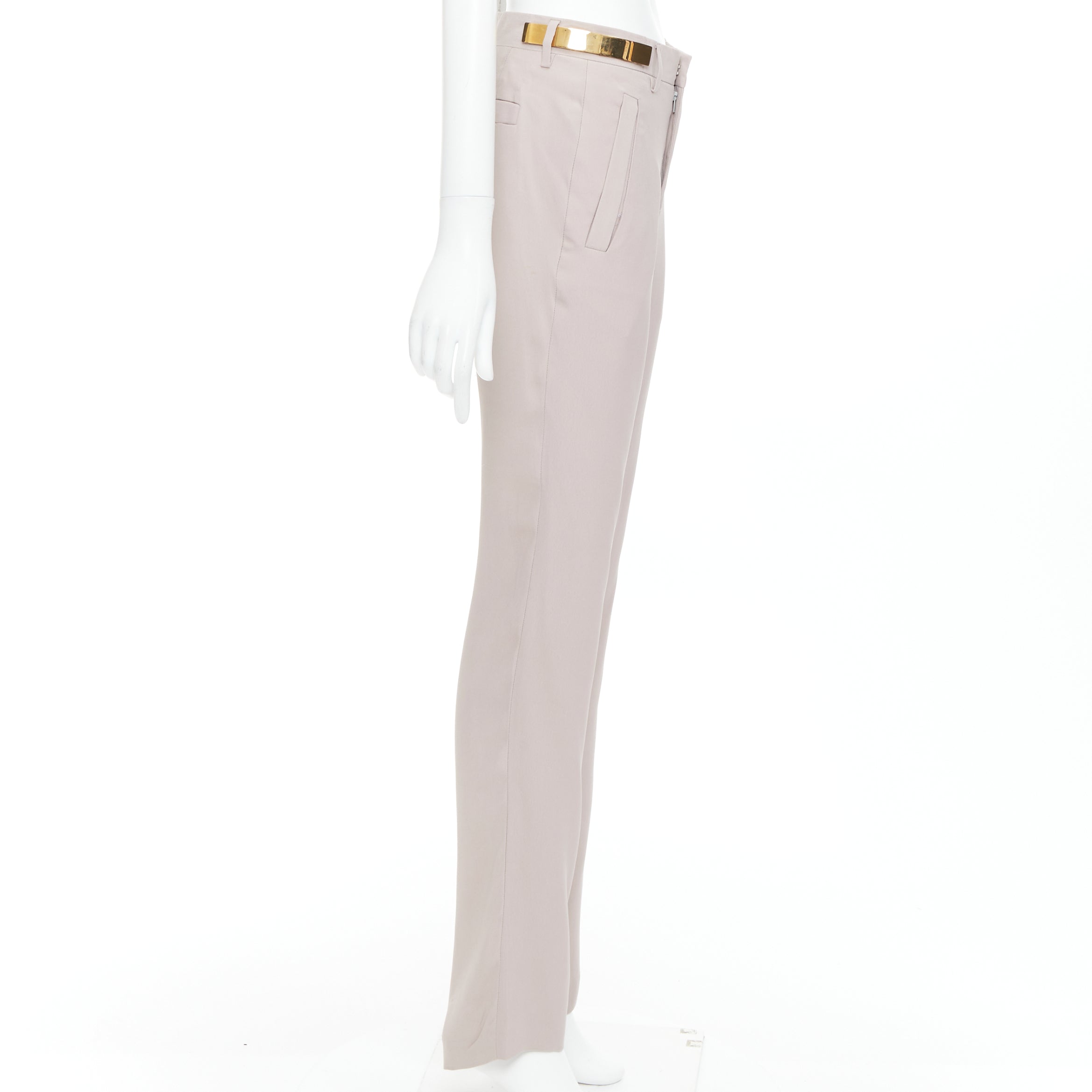 Givenchy Runway Gold Pants - 4
