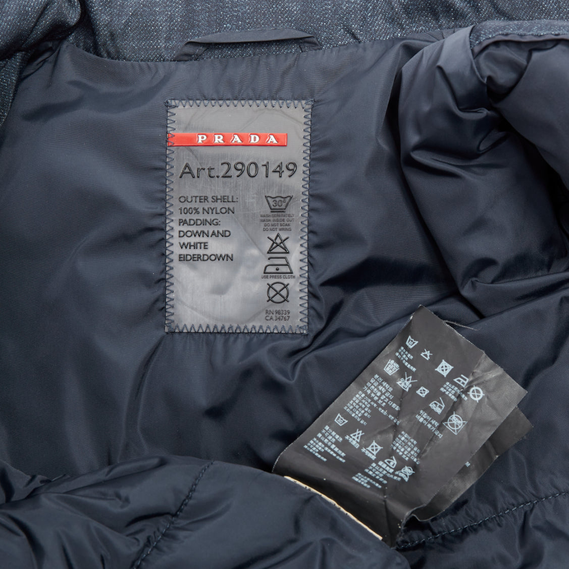 Prada Navy Cropped Jacket - Image 11