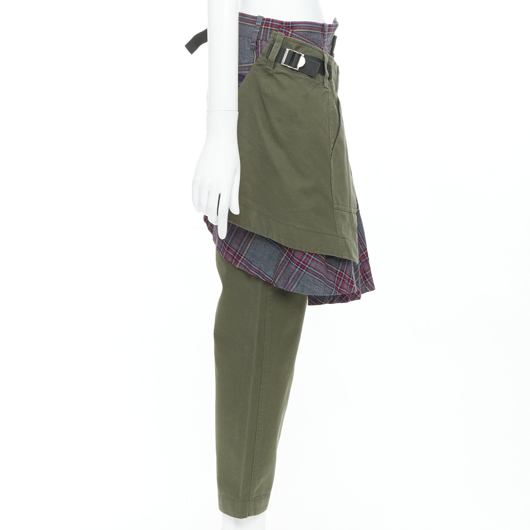 Sacai Deconstructed Kilt Pants - 4