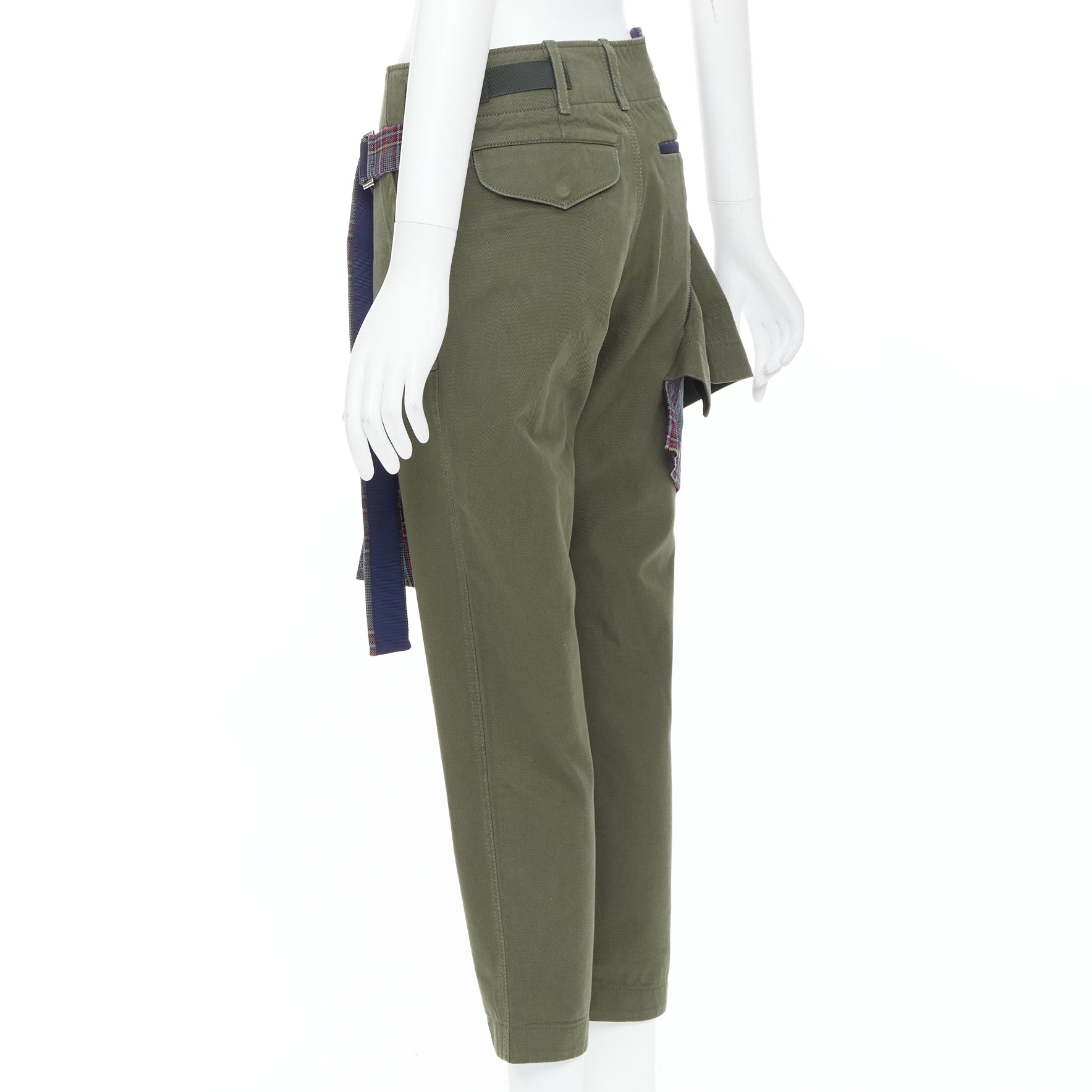 Sacai Deconstructed Kilt Pants - Detail 1