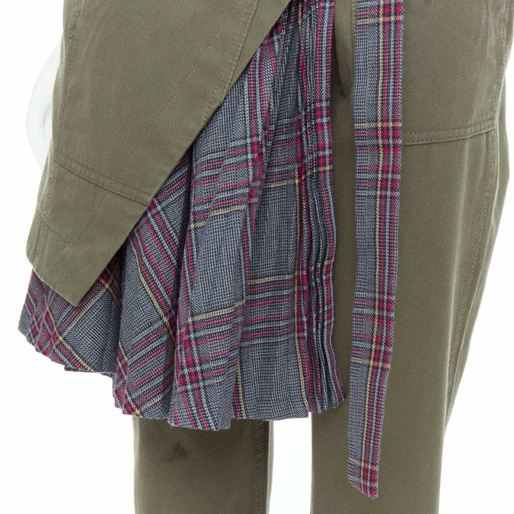 Sacai Deconstructed Kilt Pants - Detail 2