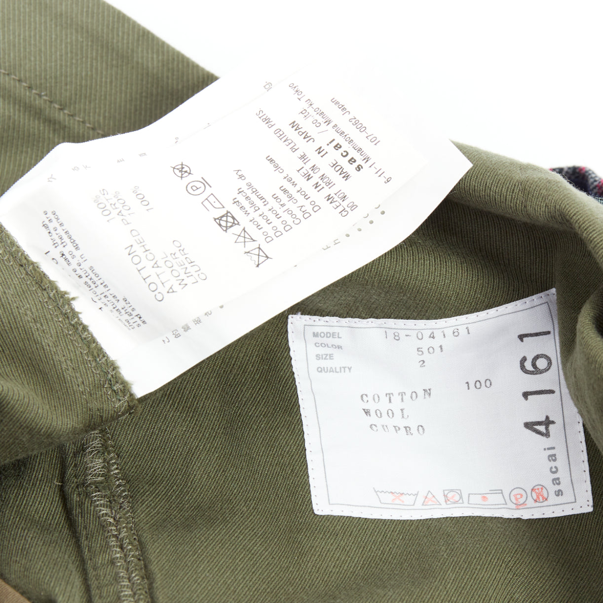 Sacai Deconstructed Kilt Pants - Image 10