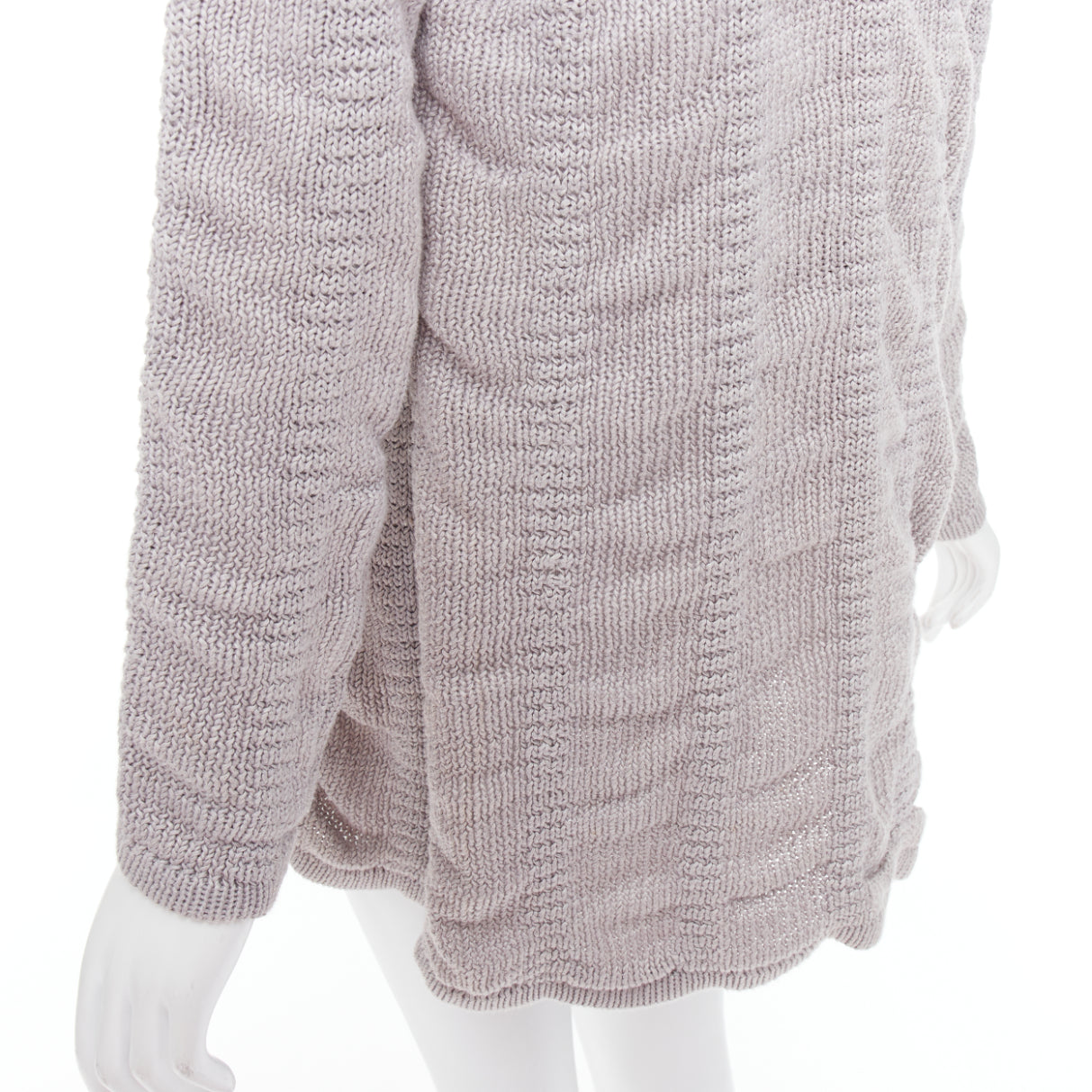 Helmut Lang Long Sleeve Cardigan - Back view