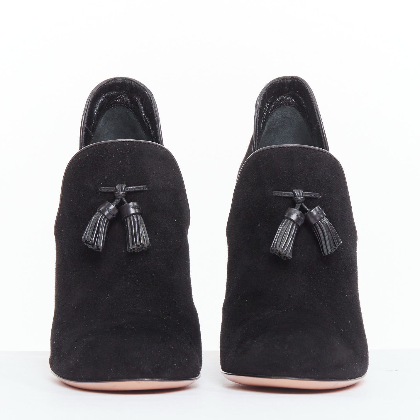 Gianvito Rossi Tassel Stiletto Booties - Image 6