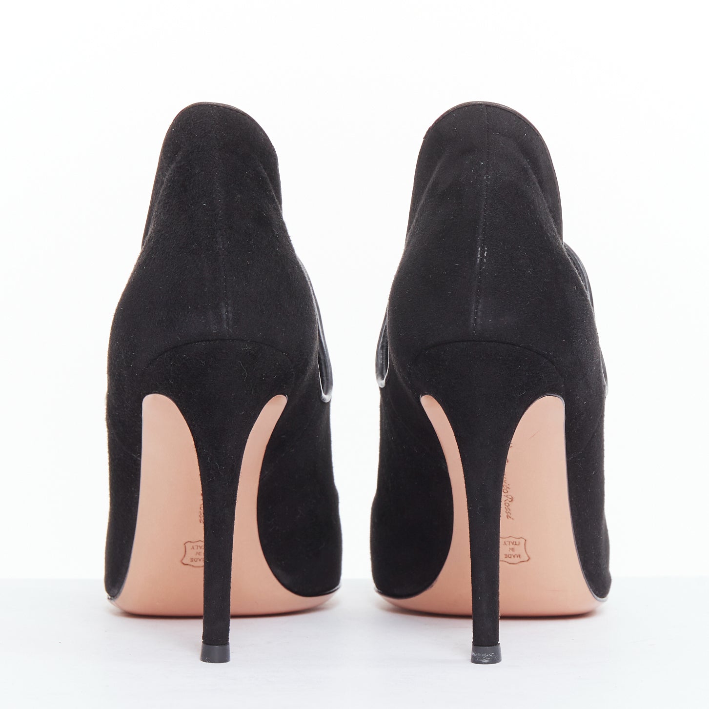 Gianvito Rossi Tassel Stiletto Booties - Side view