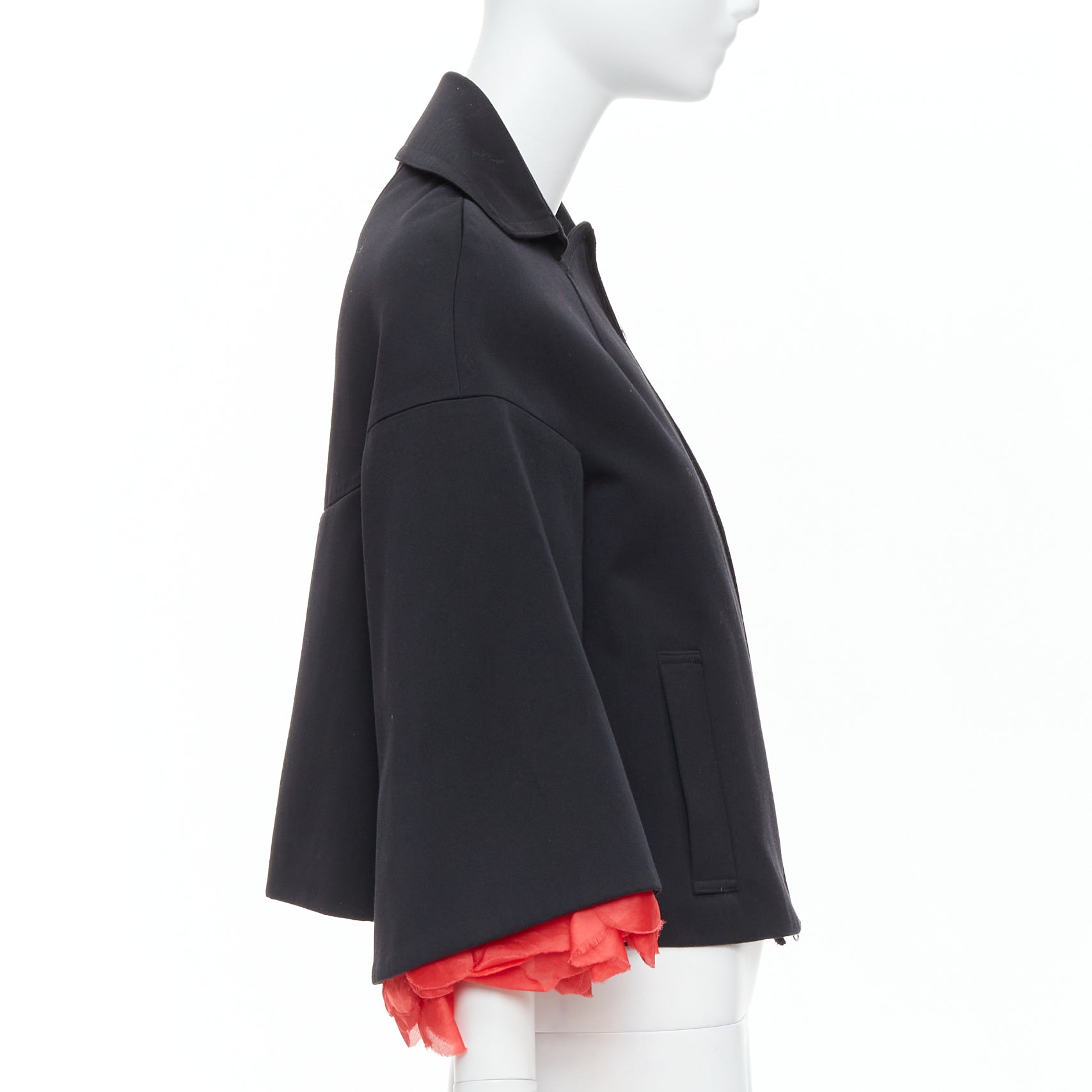 Keita Maruyama Red Biker Jacket - Side view