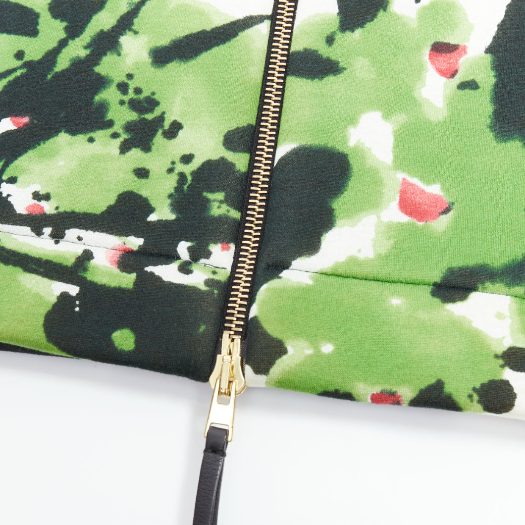 Marni Multicolor Scuba Coat - Back view