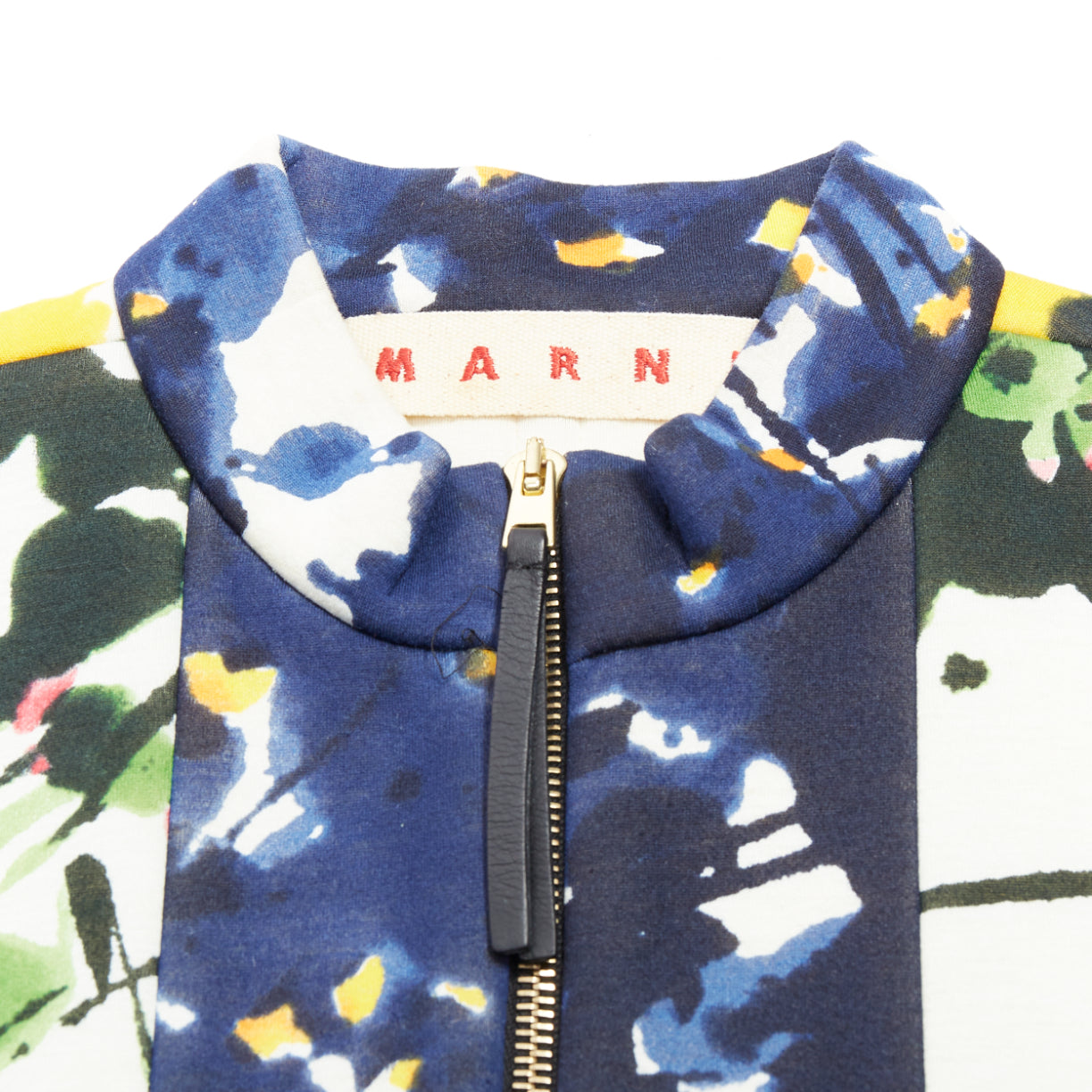 Marni Multicolor Scuba Coat - Detail 2