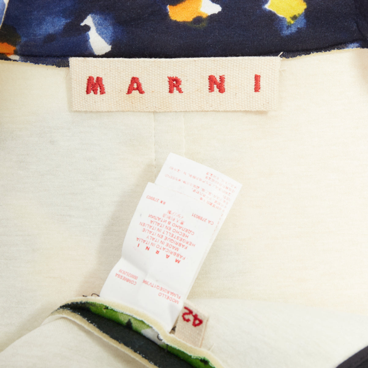 Marni Multicolor Scuba Coat - Image 10