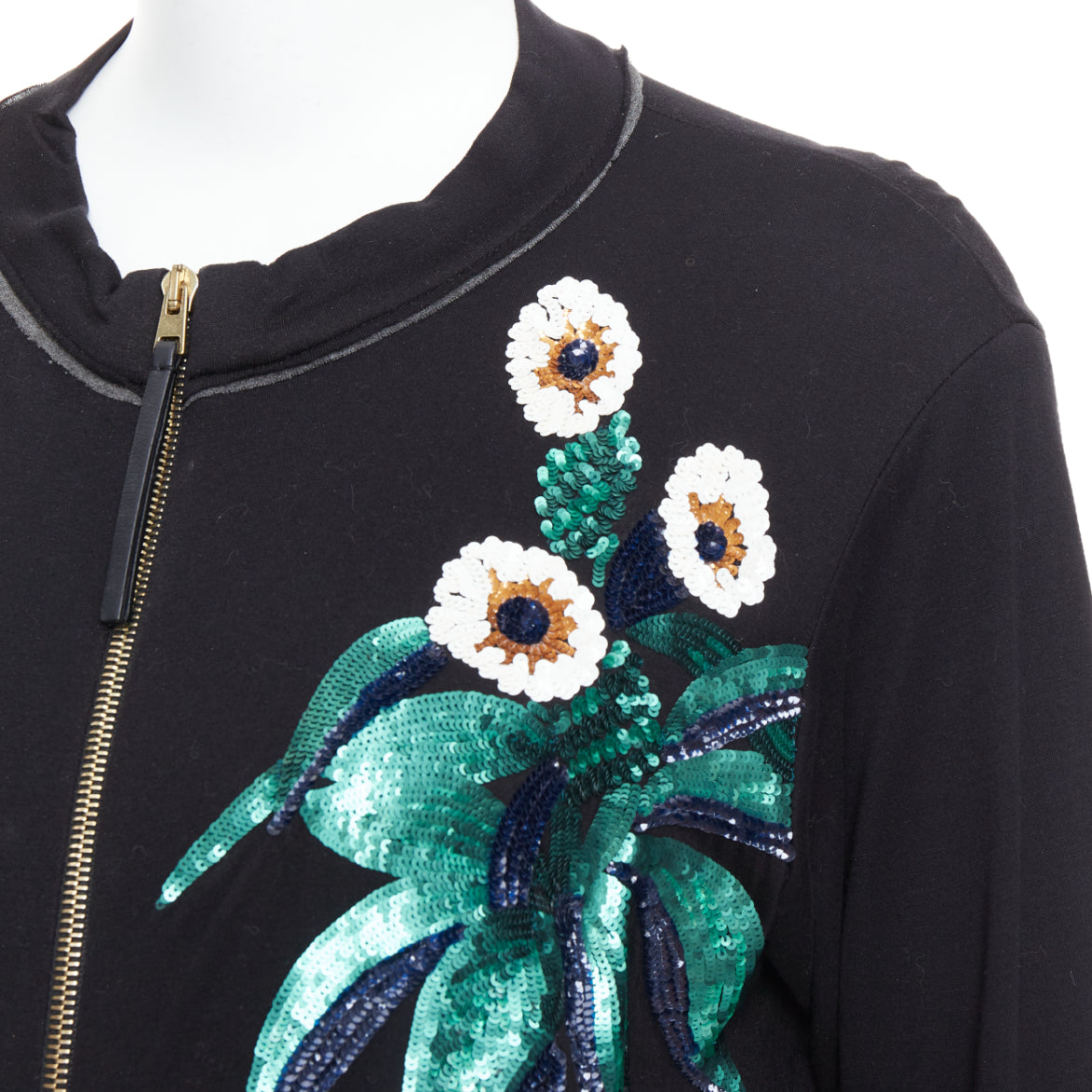 Marni Flower Zip Jacket - Back view