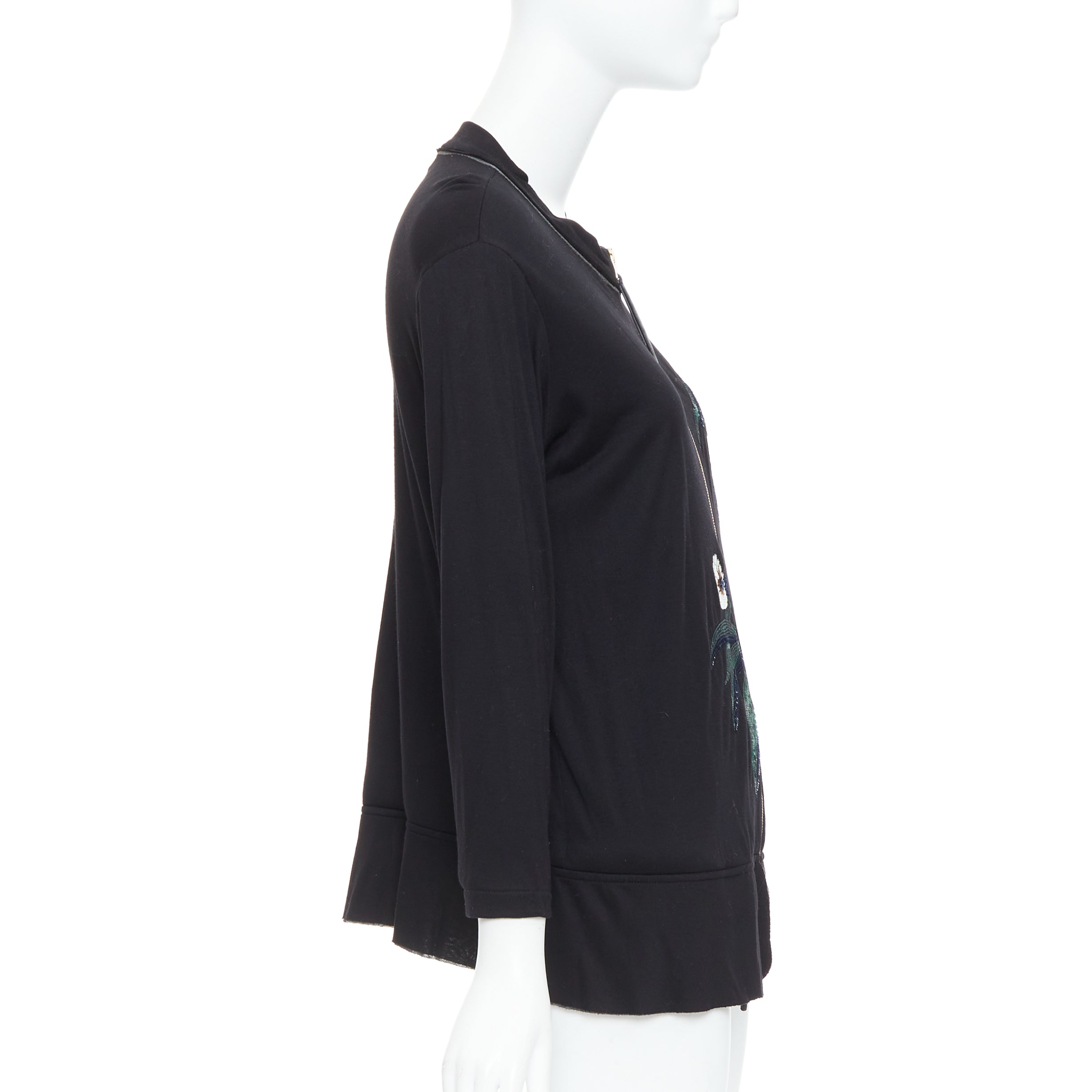 Marni Flower Zip Jacket - Side view