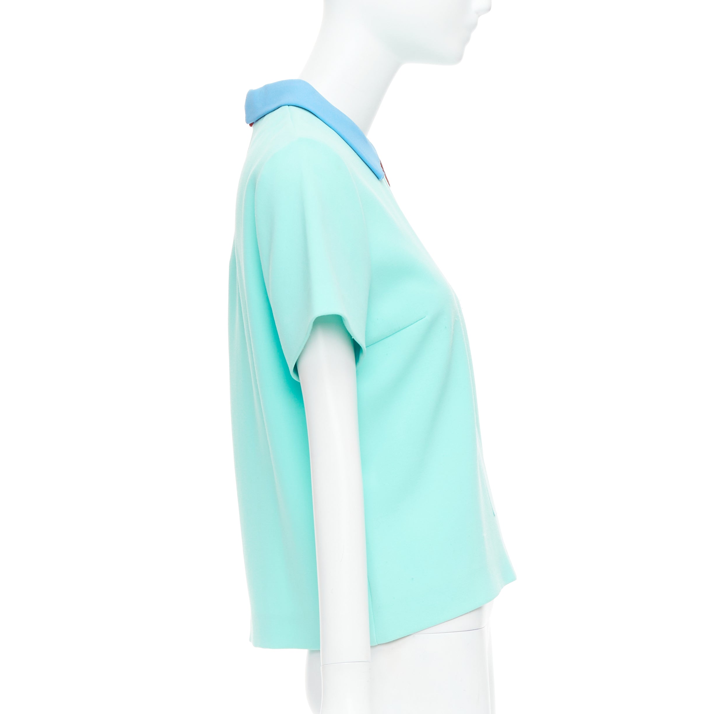 Roksanda Darted Colorblock Shirt - 4