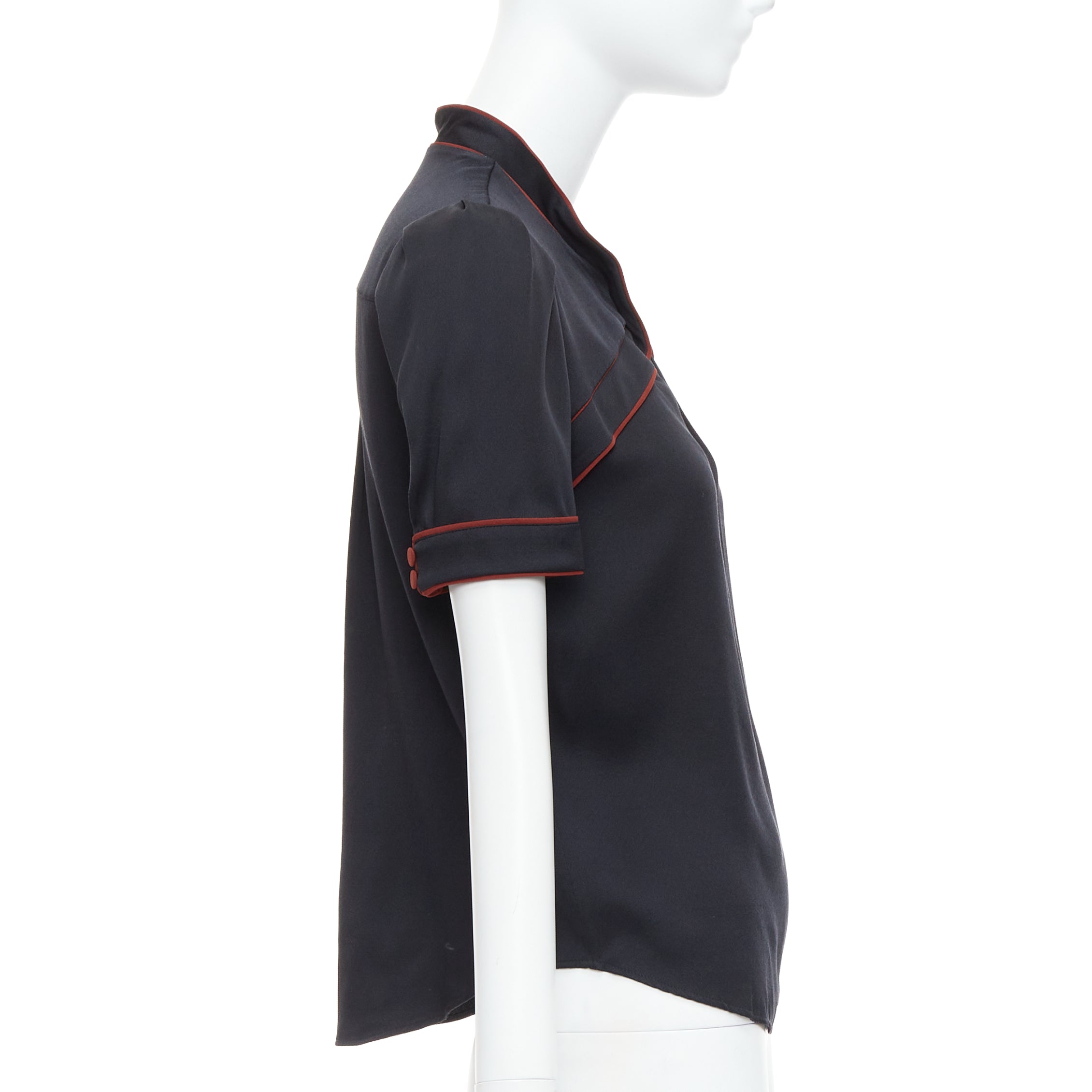 Gucci Silk GG Charm Top - 4