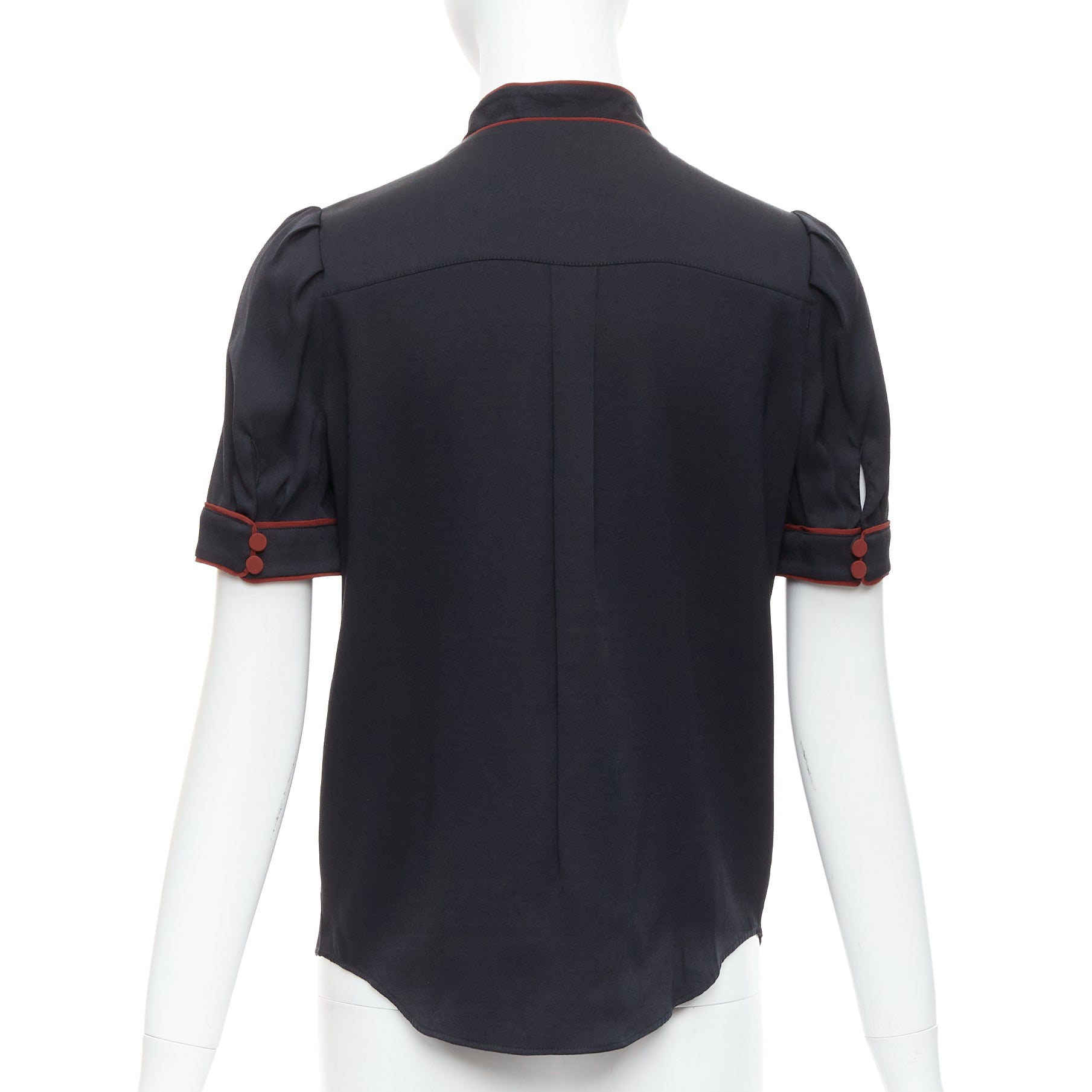 Gucci Silk GG Charm Top - Side view