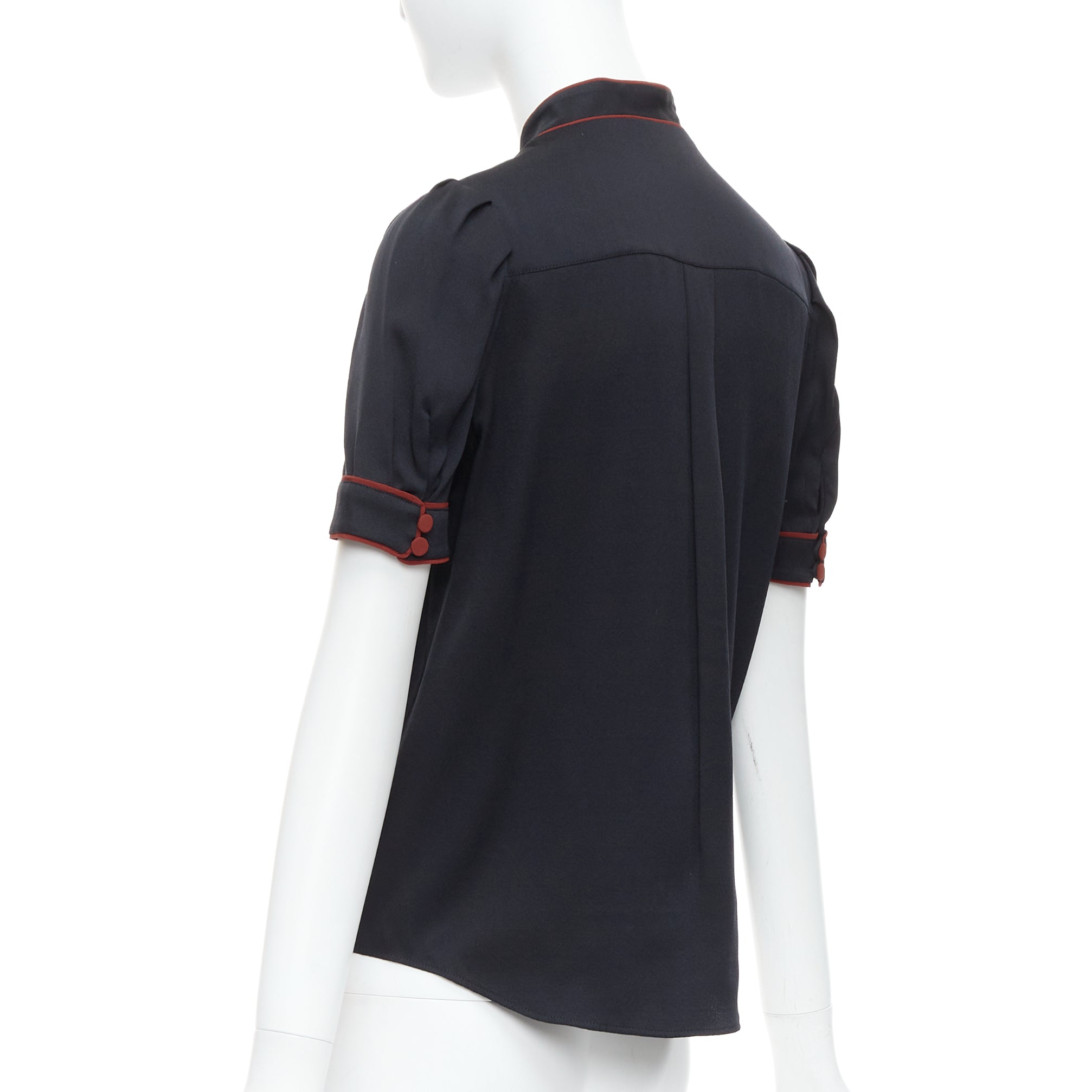 Gucci Silk GG Charm Top - Detail 1