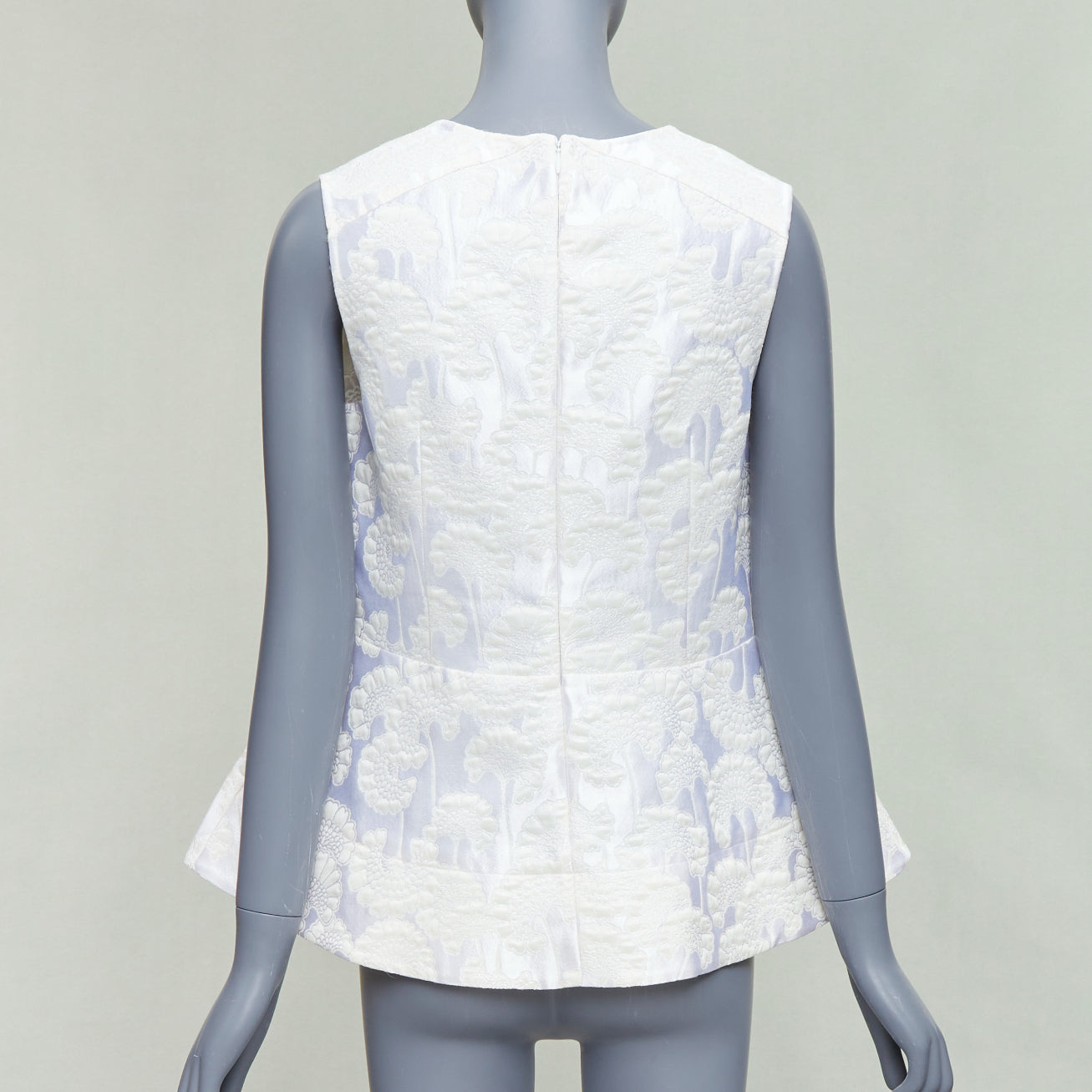 Marni Floral Jacquard Peplum - Side view