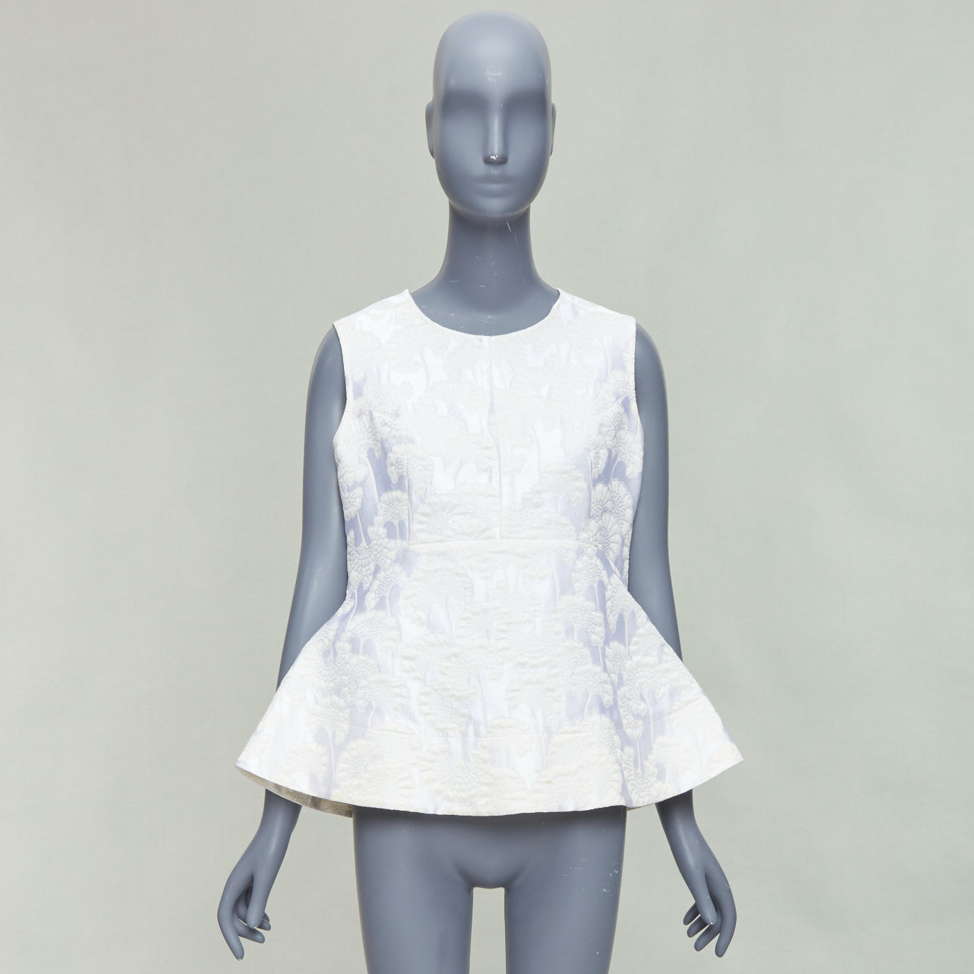 Marni Floral Jacquard Peplum - Image 11