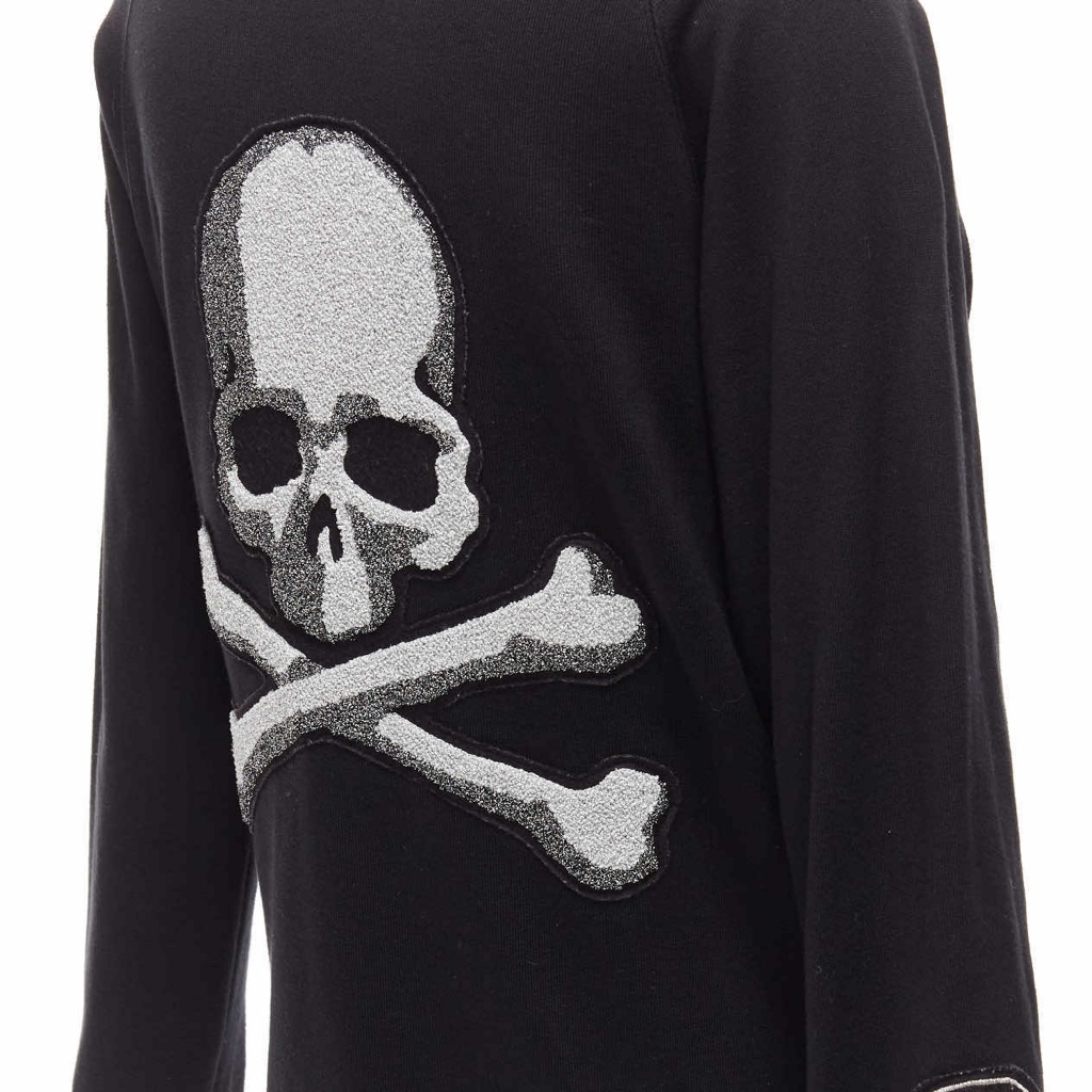 Mastermind Japan Skull Patch Cardigan - Back view
