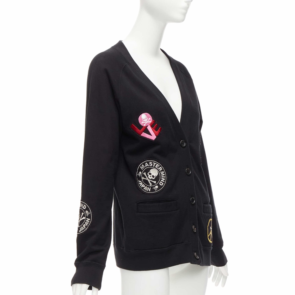 Mastermind Japan Skull Patch Cardigan - 4