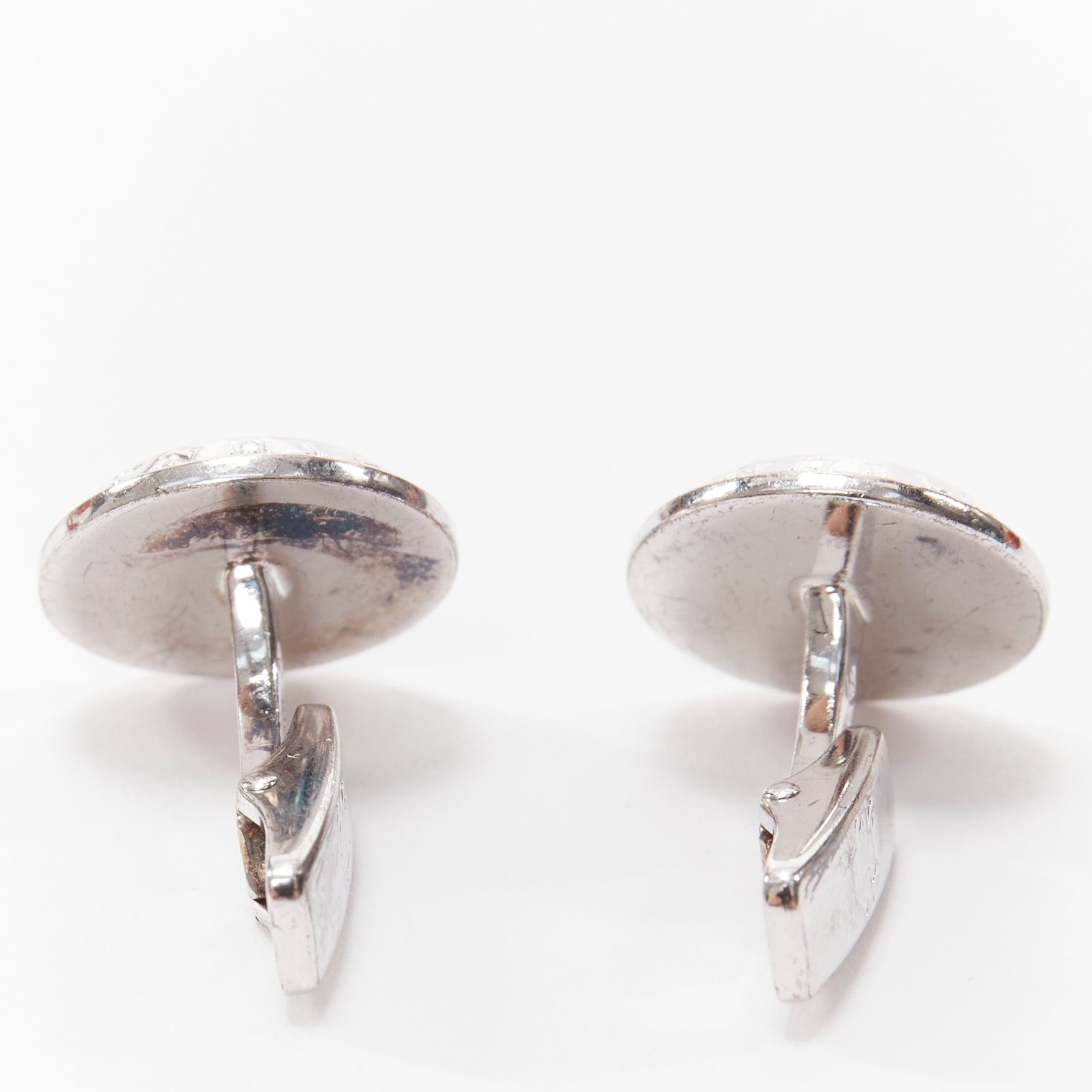 Alfred Dunhill Mother Pearl Cufflinks - Back view