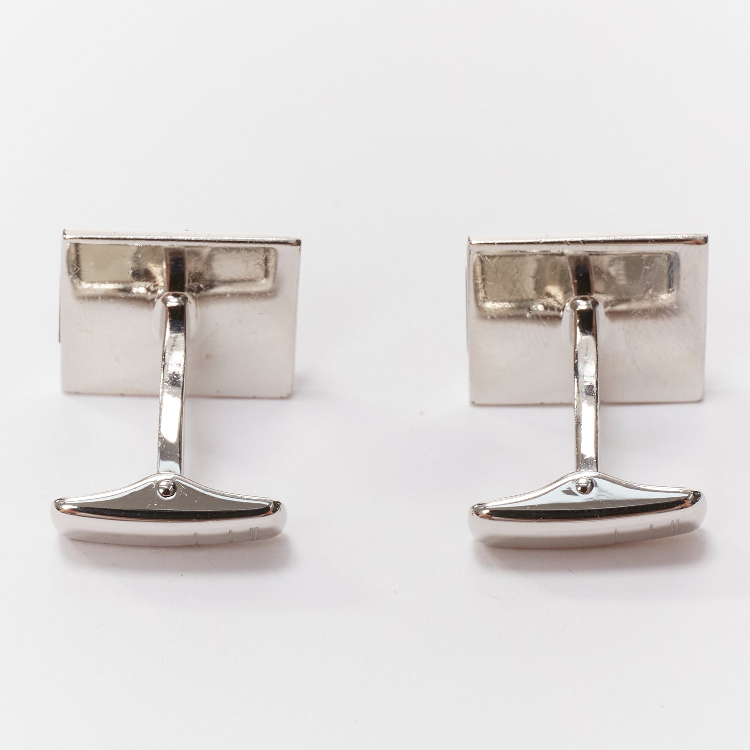 Alfred Dunhill Mosaic Tile Cufflinks - Back view