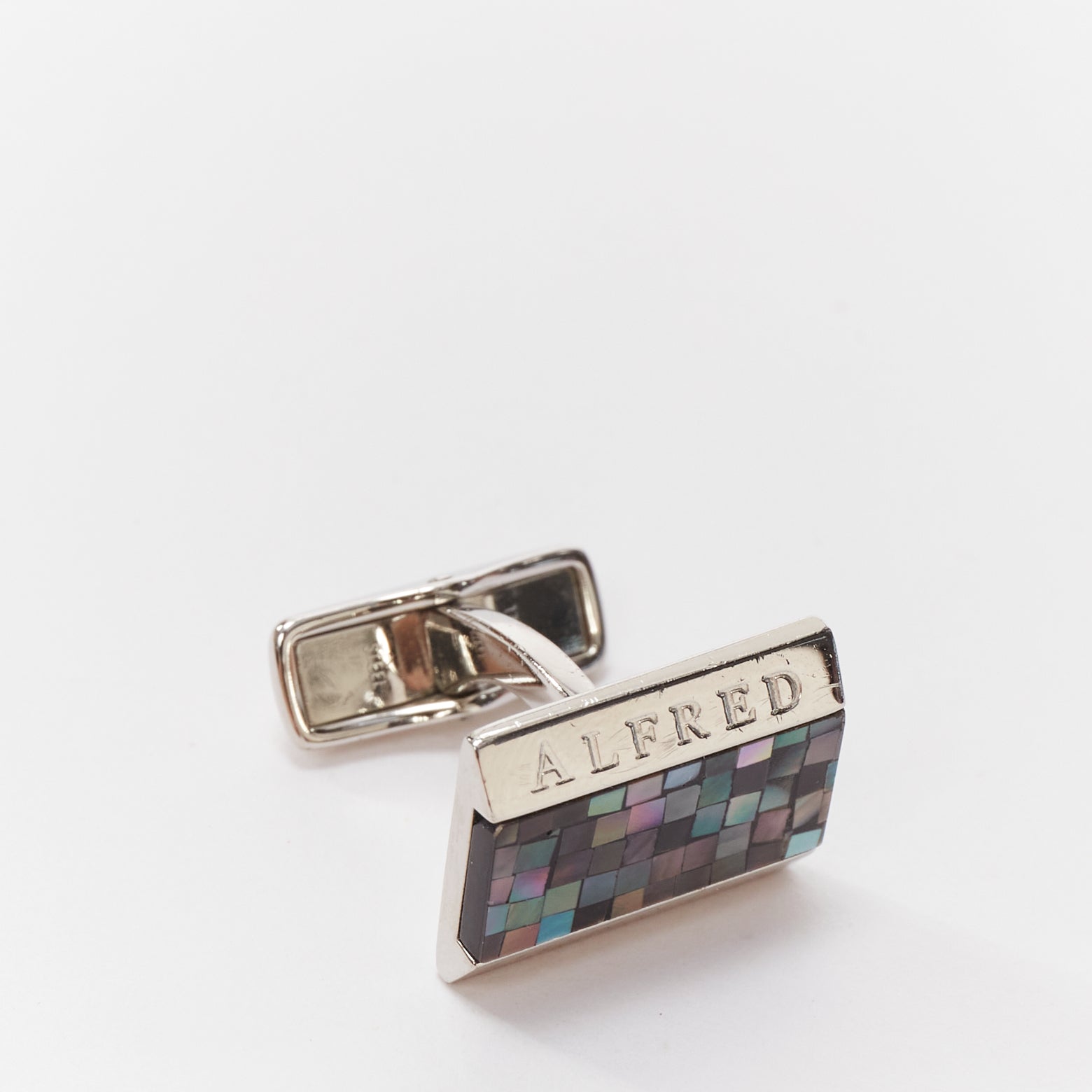 Alfred Dunhill Mosaic Tile Cufflinks - Image 6