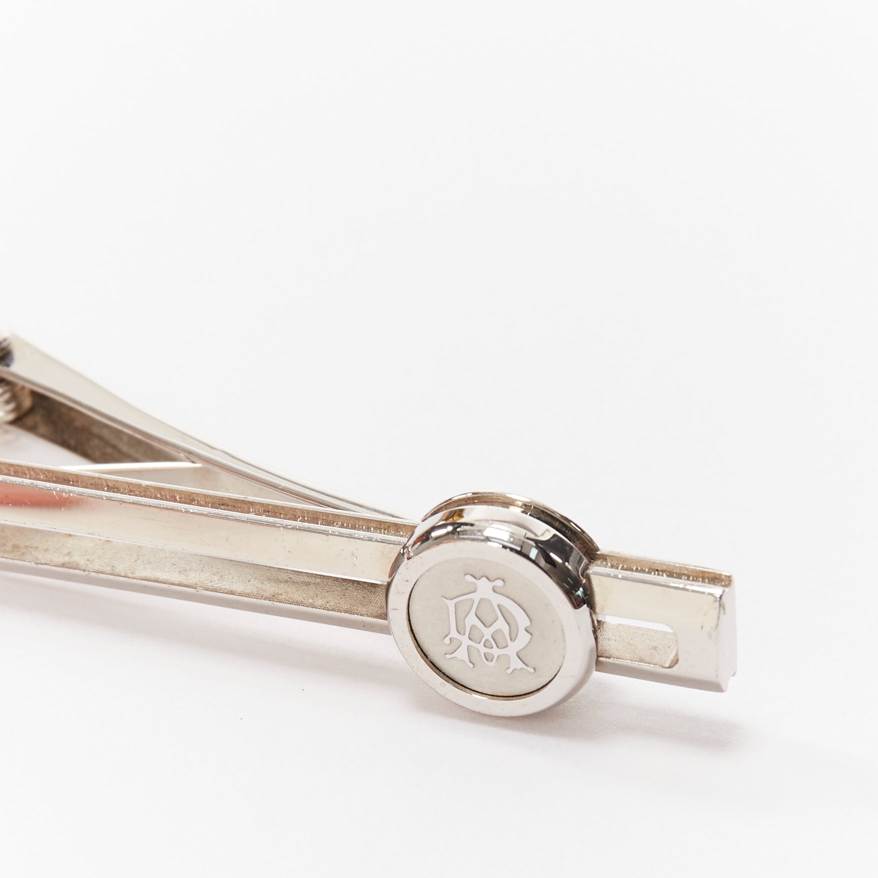 Alfred Dunhill Crest Tie Clip - Back view