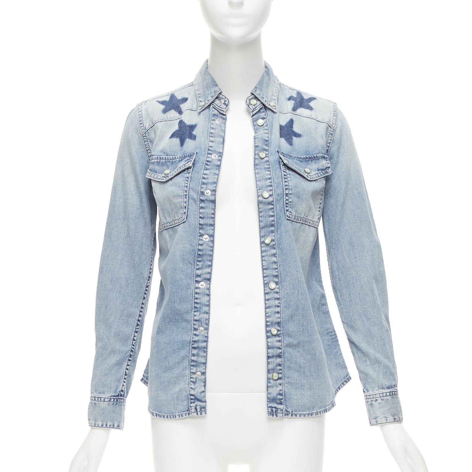 Givenchy Distressed Star Shirt - Image 6